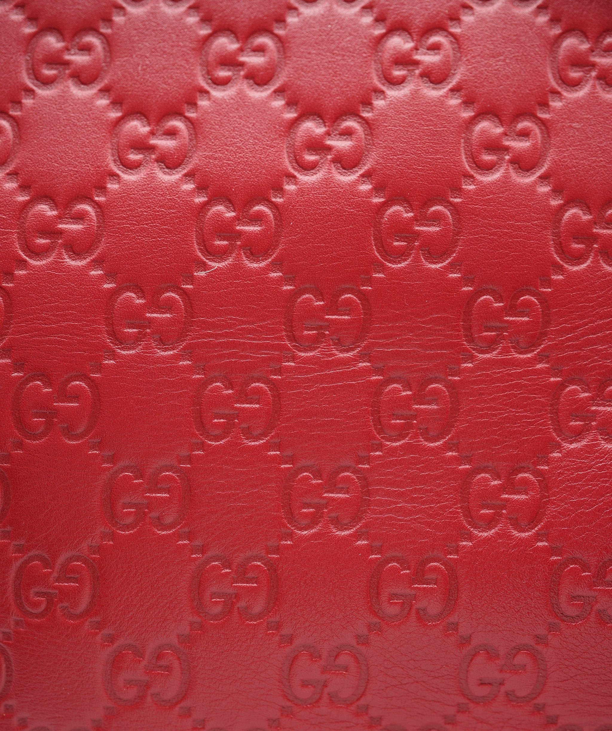 Gucci Gucci Gussima Red Shoulder Bag ALC0941