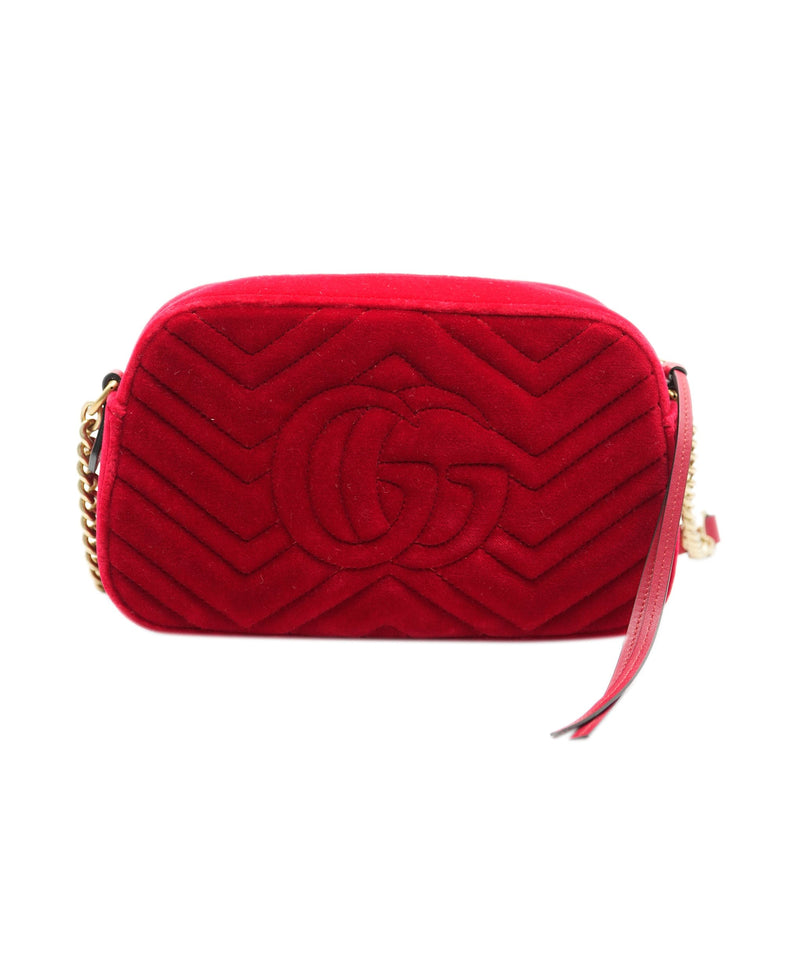 Gucci bag clearance red velvet