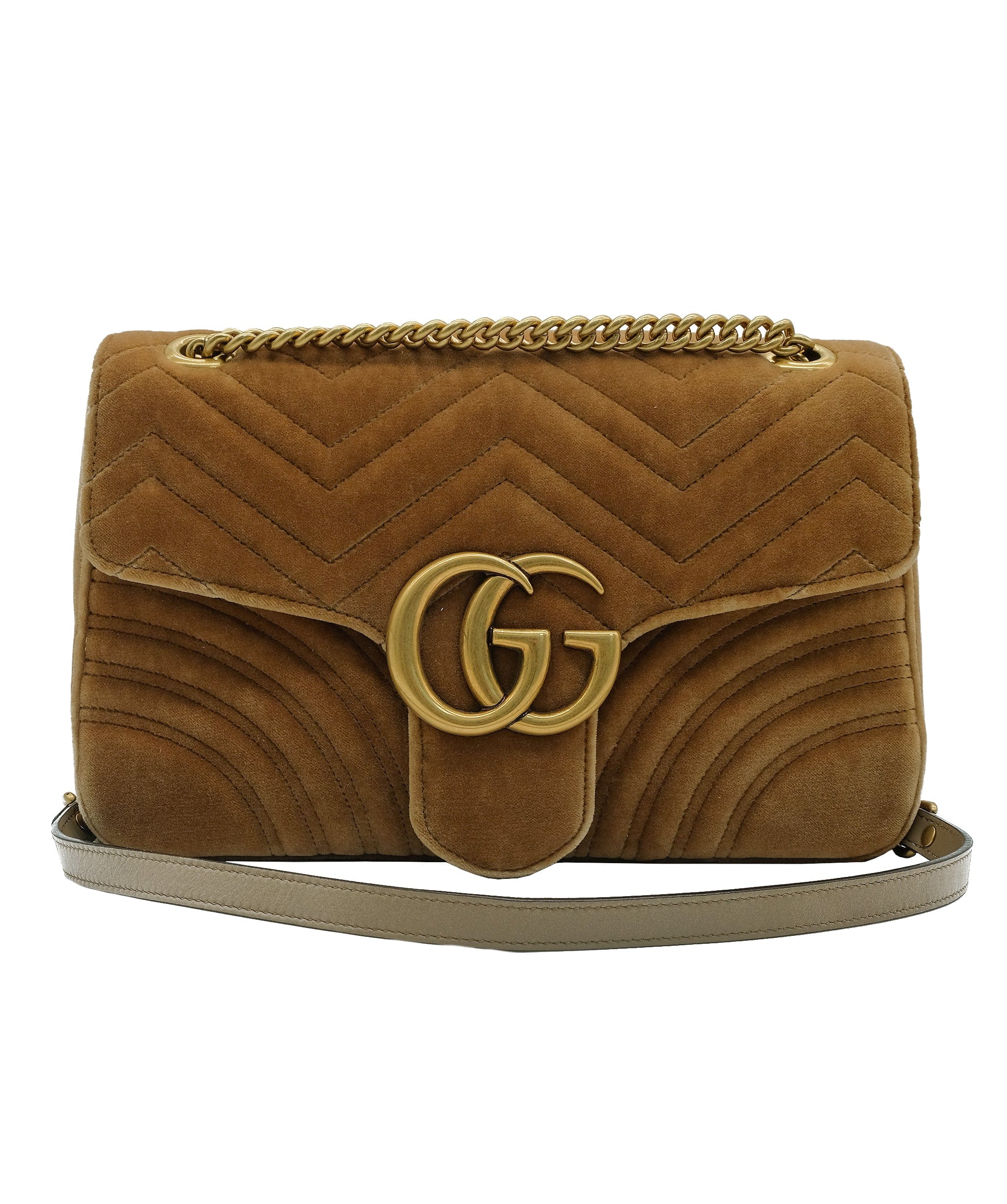 Gucci Velvet Gucci Crossbody Bag REC1506