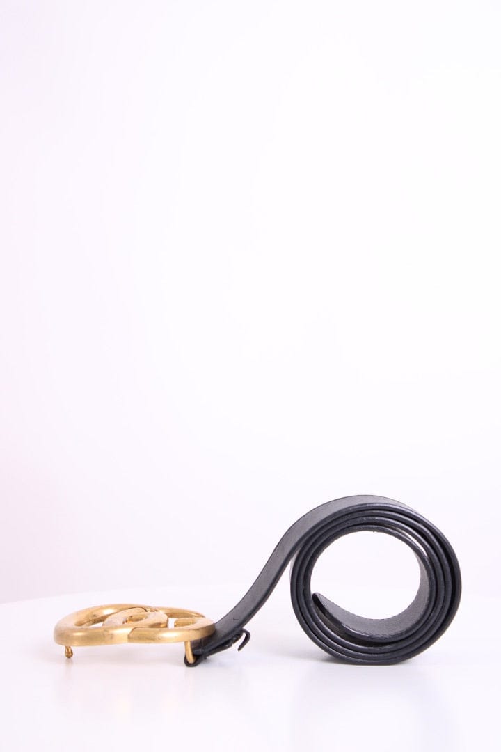 Gucci Gucci GG Marmont Wide Belt Black 70.28