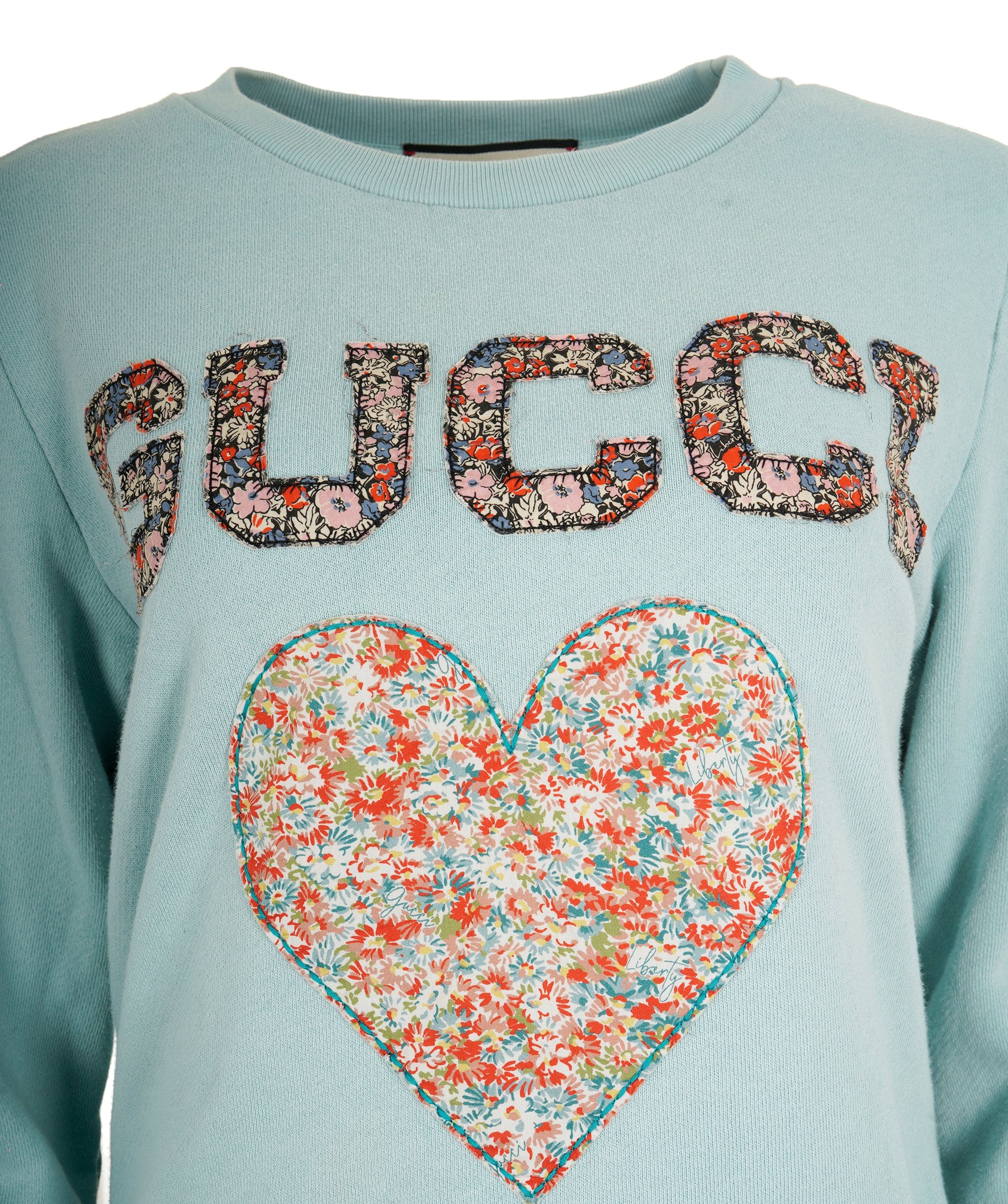 Gucci Gucci Blue Floral Jumoer  ALC0948