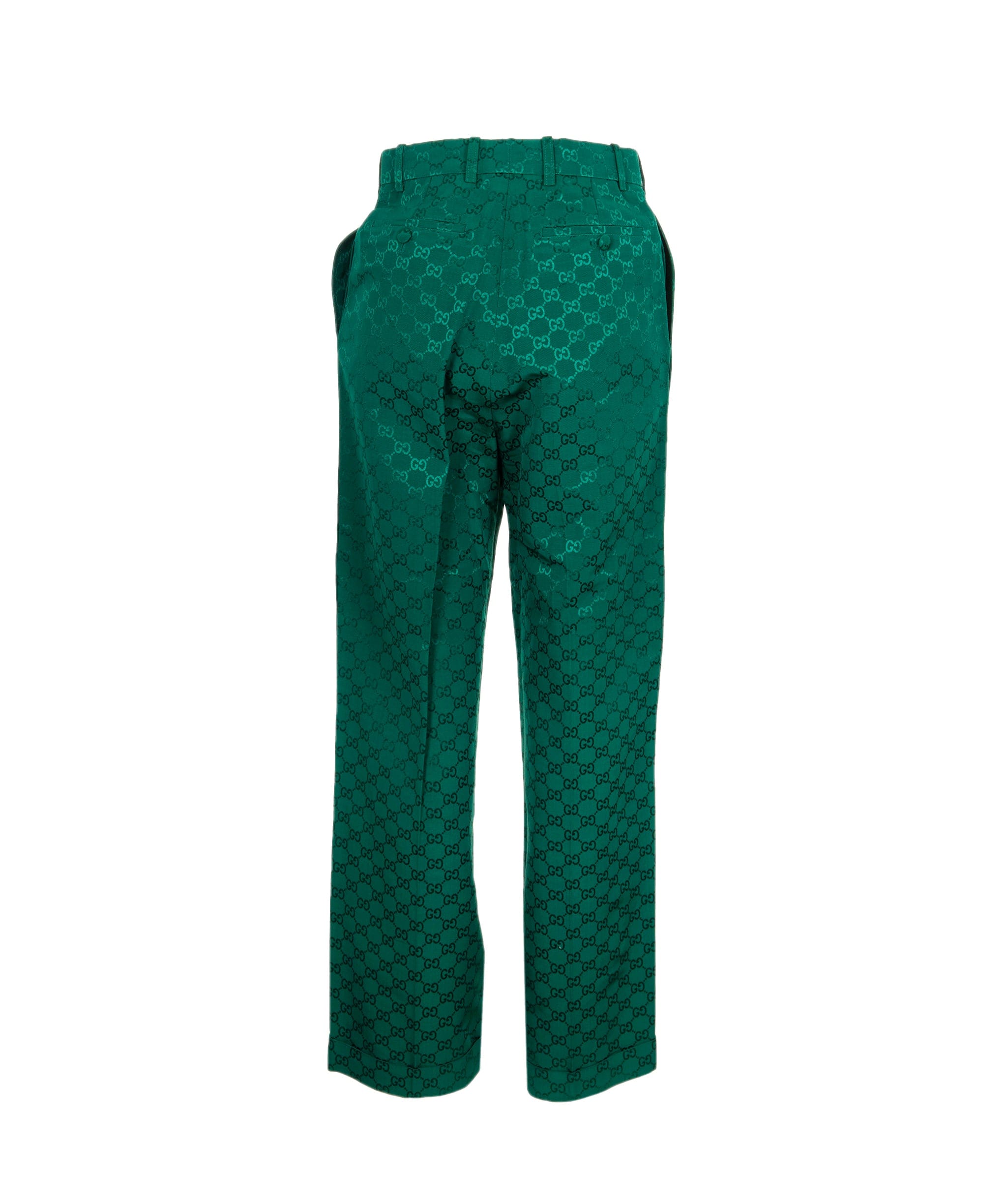 Gucci Set Jacket and pants emerald monogram GG AVC1312 – LuxuryPromise