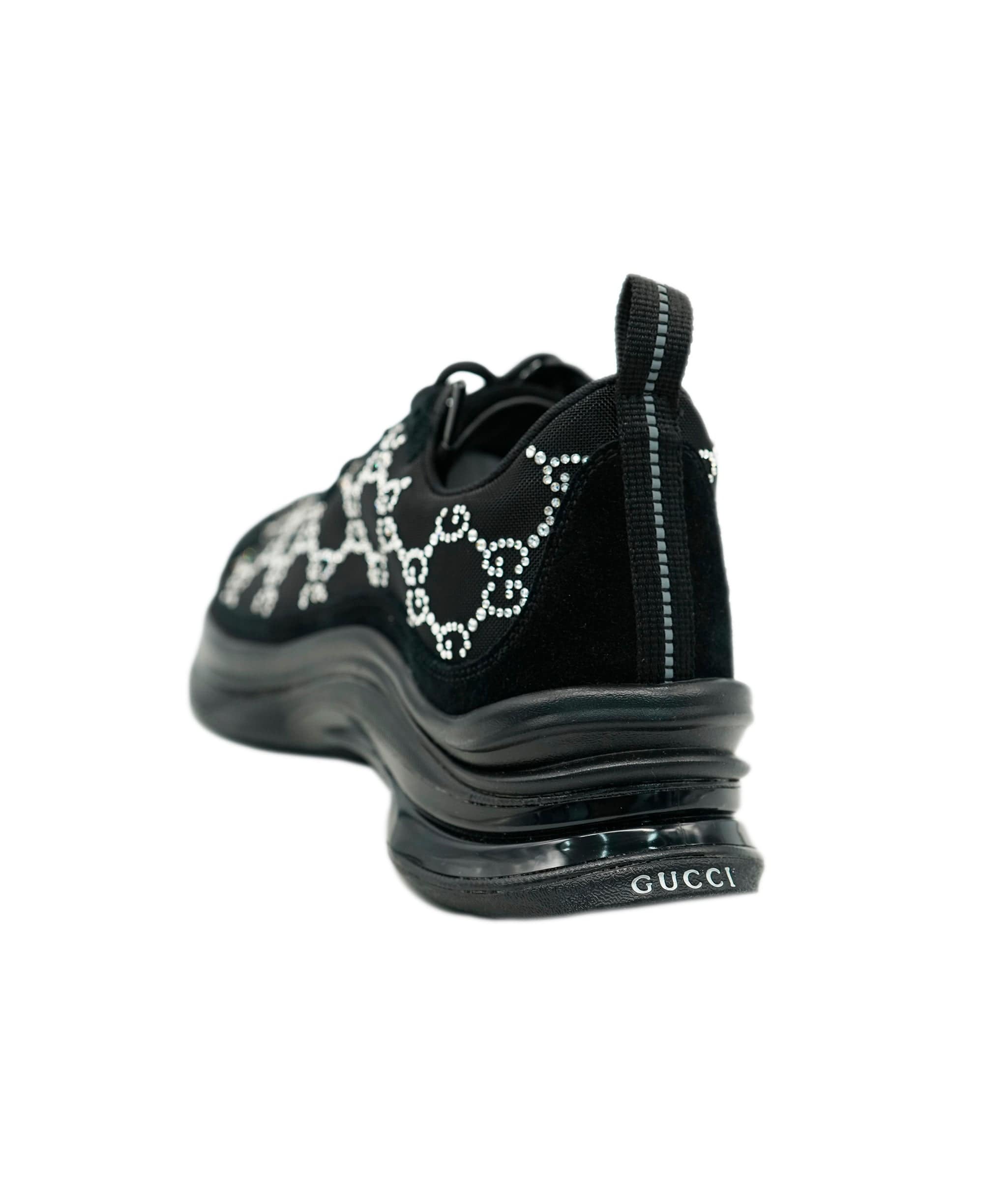 Gucci Gucci Black GG Diamonte Trainers  ALC1981