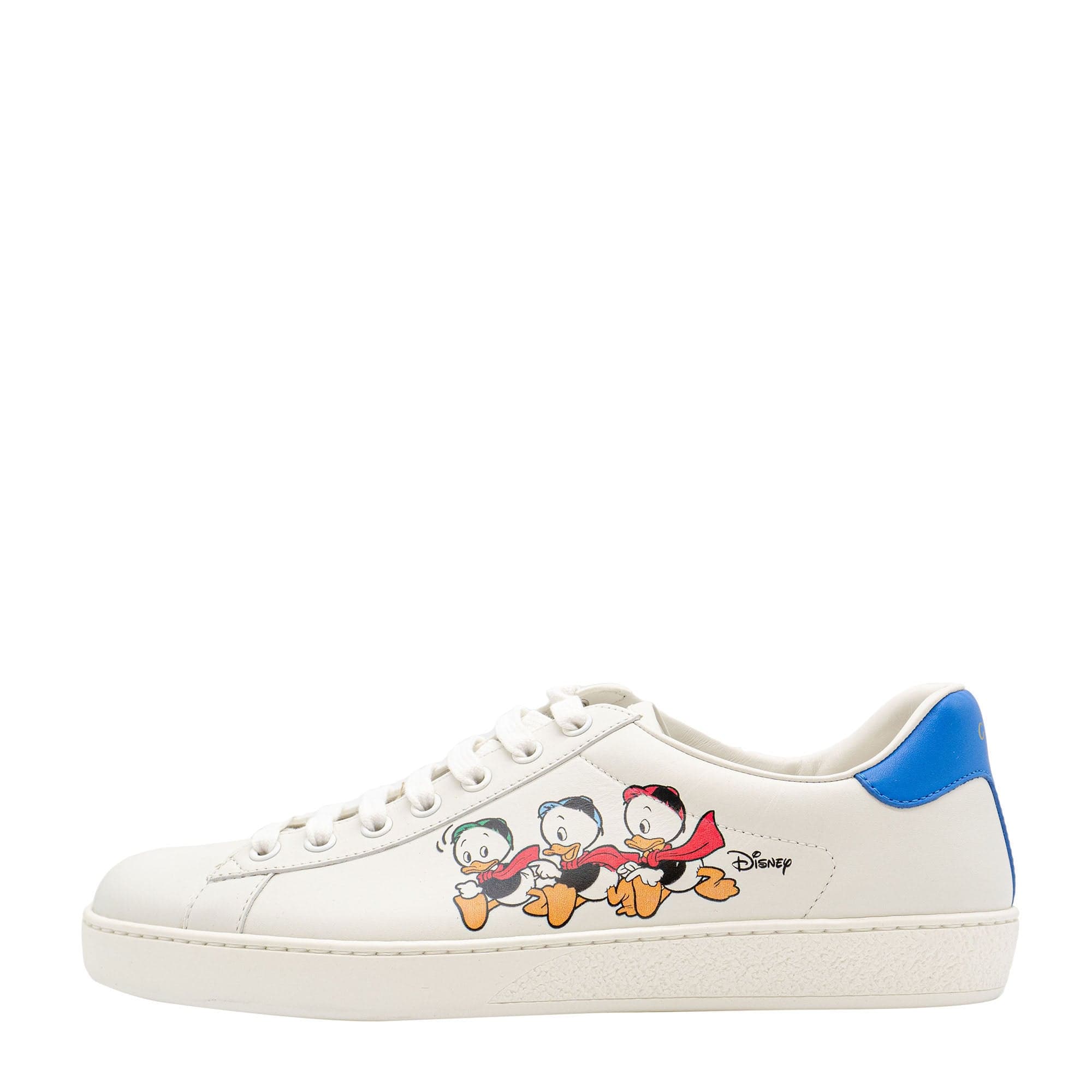 Gucci Gucci x Disney Donald Duck New Ace Leather Low-Top Trainers 7 SYCH056