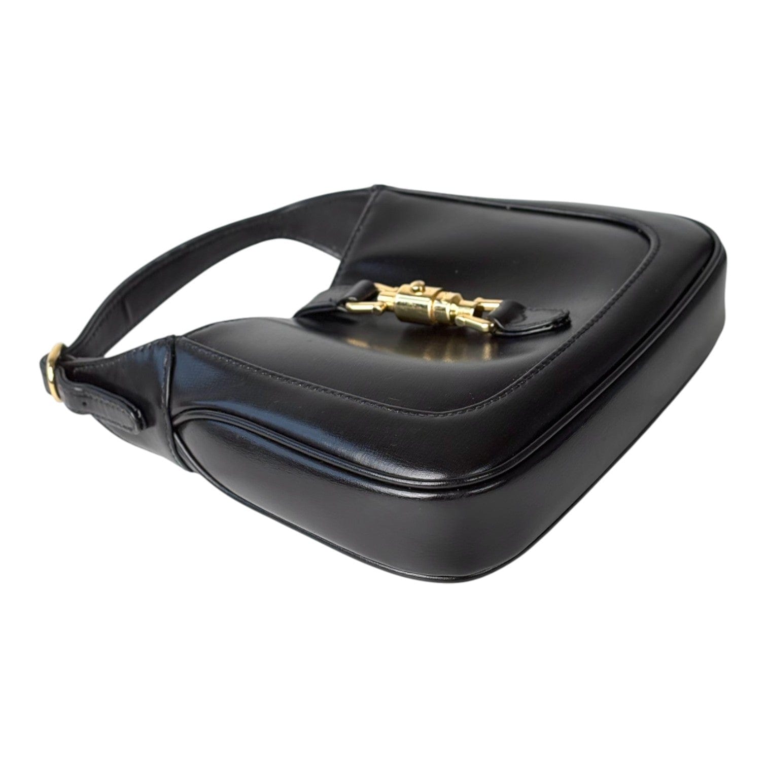 Gucci Gucci 1961 Black Leather Handbag Mini