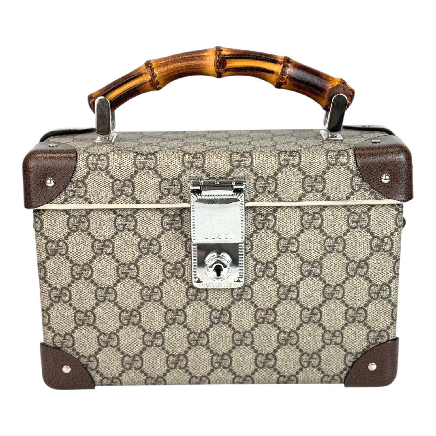 Gucci Gucci Bamboo Trotter GG Beauty Case Bag