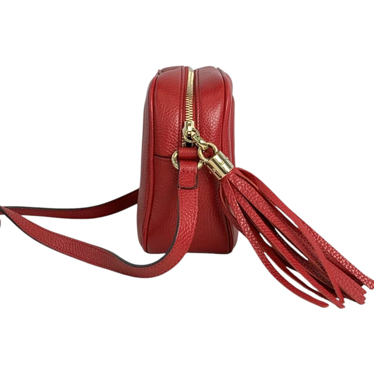 Gucci Gucci Camera Bag Red Calfskin