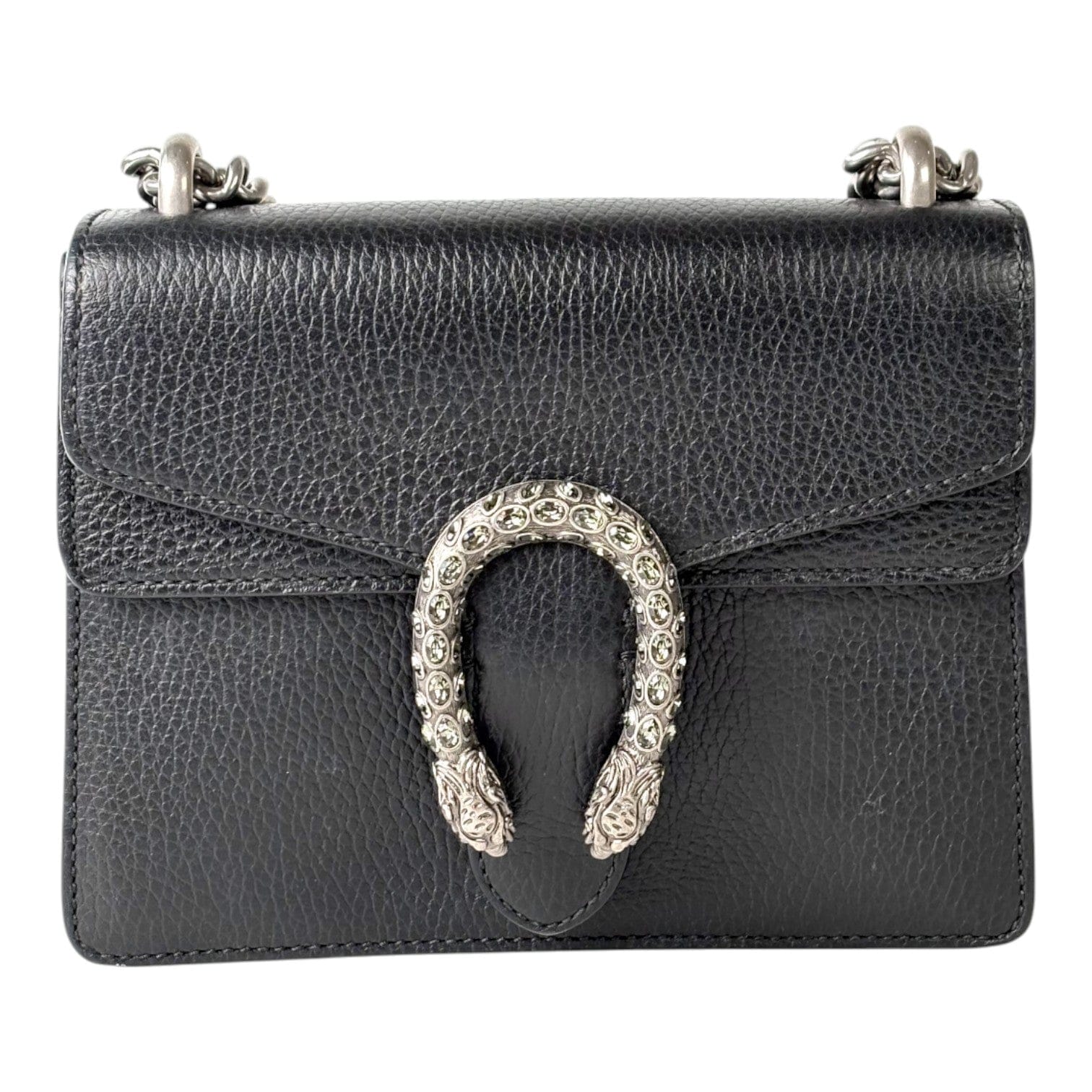 Gucci Gucci Dionysus Black Leather Mini