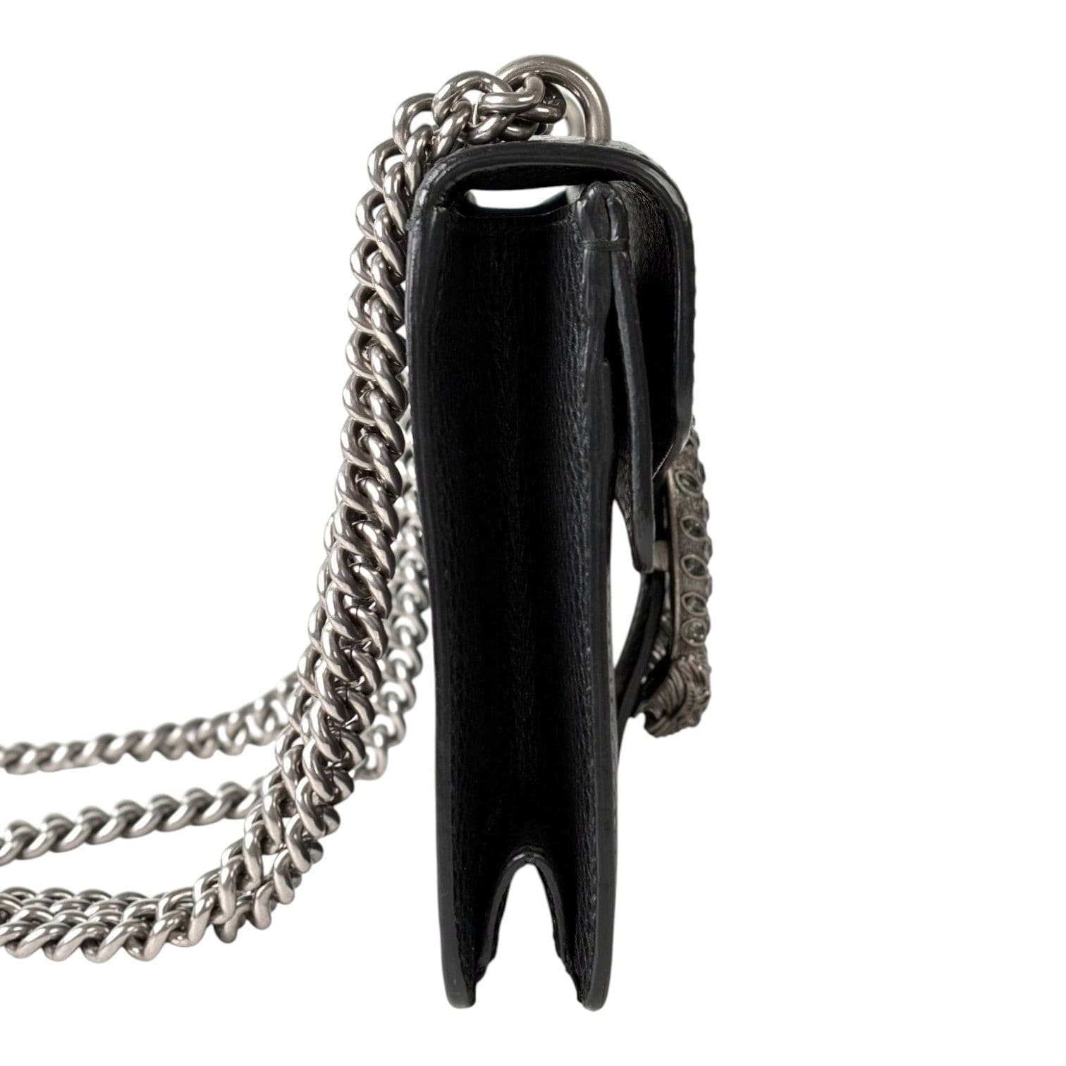 Gucci Gucci Dionysus Black Leather Mini