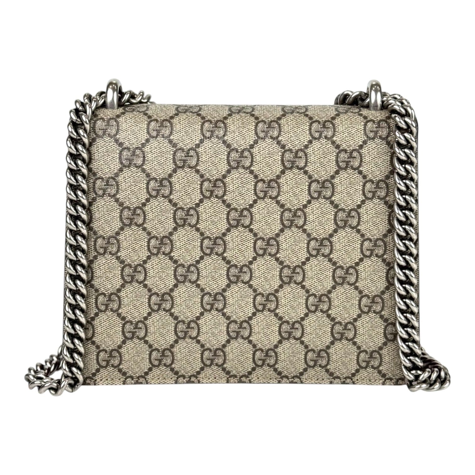 Gucci Gucci Dionysus Mini GG Canvas & Suede Bag