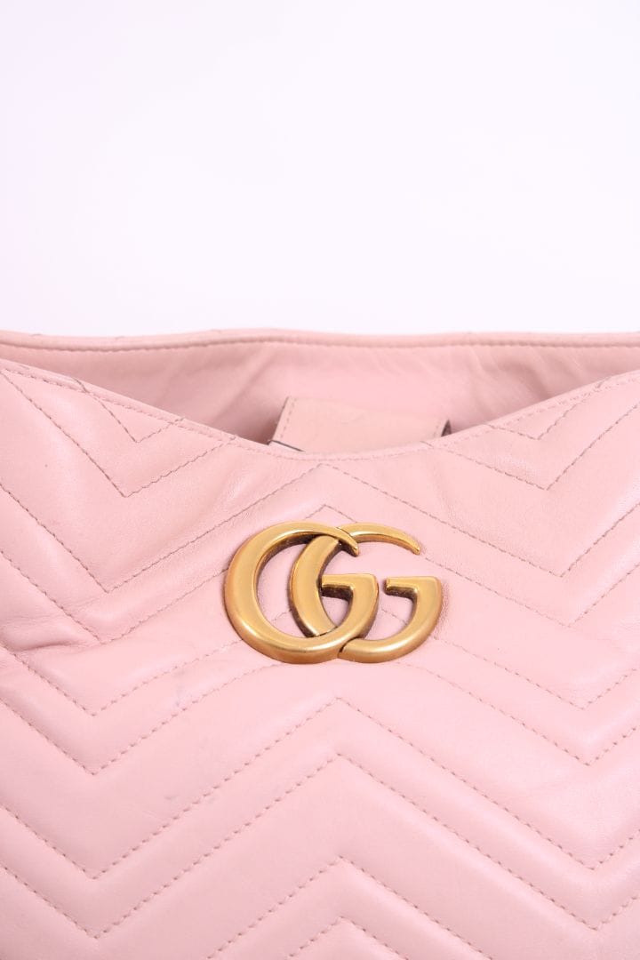 Gucci Gucci GG Marmont Shoulder Bag Pink