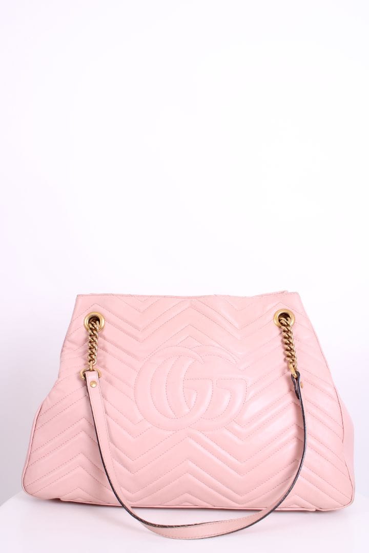 Gucci Gucci GG Marmont Shoulder Bag Pink