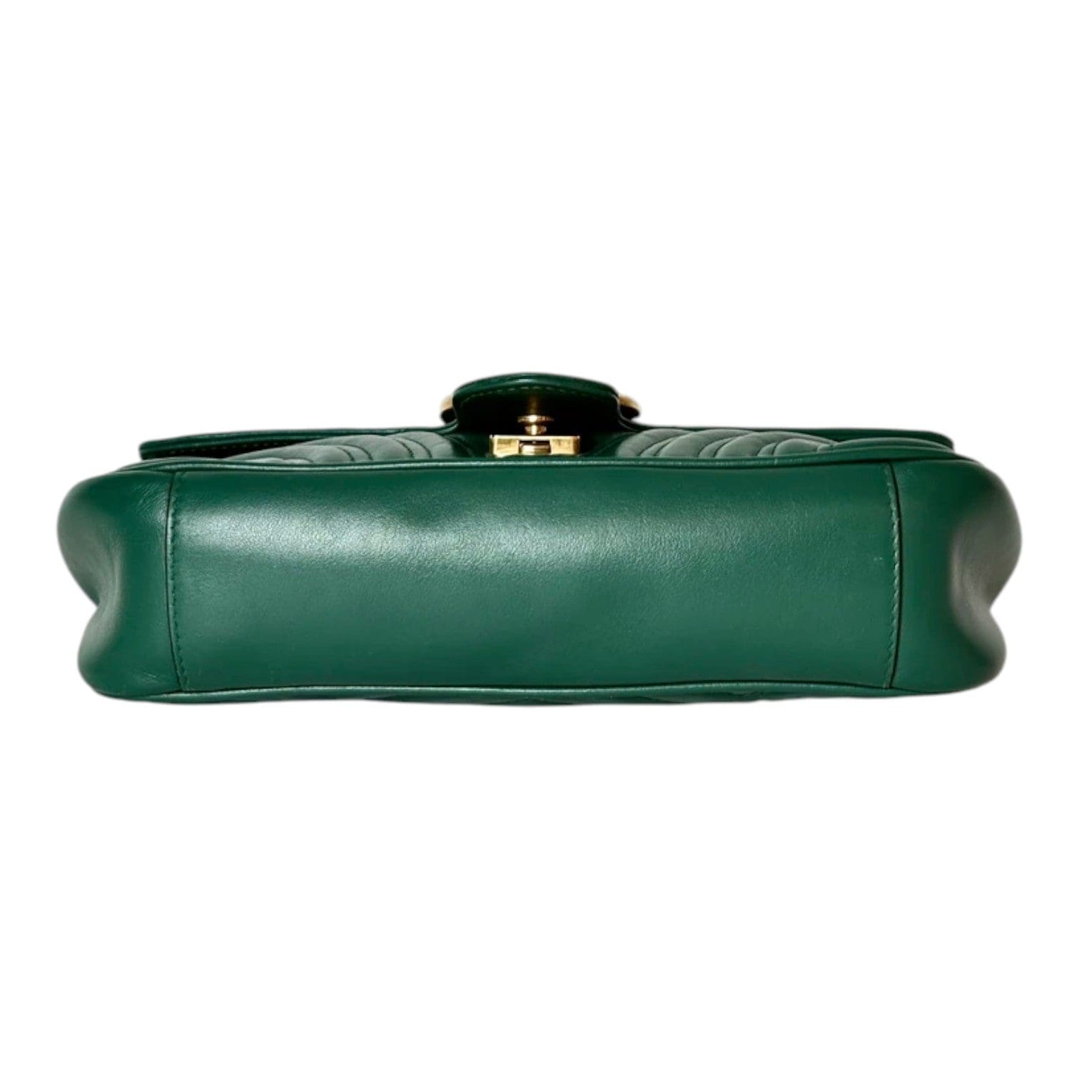 Gucci Gucci Green Marmont Medium Bag