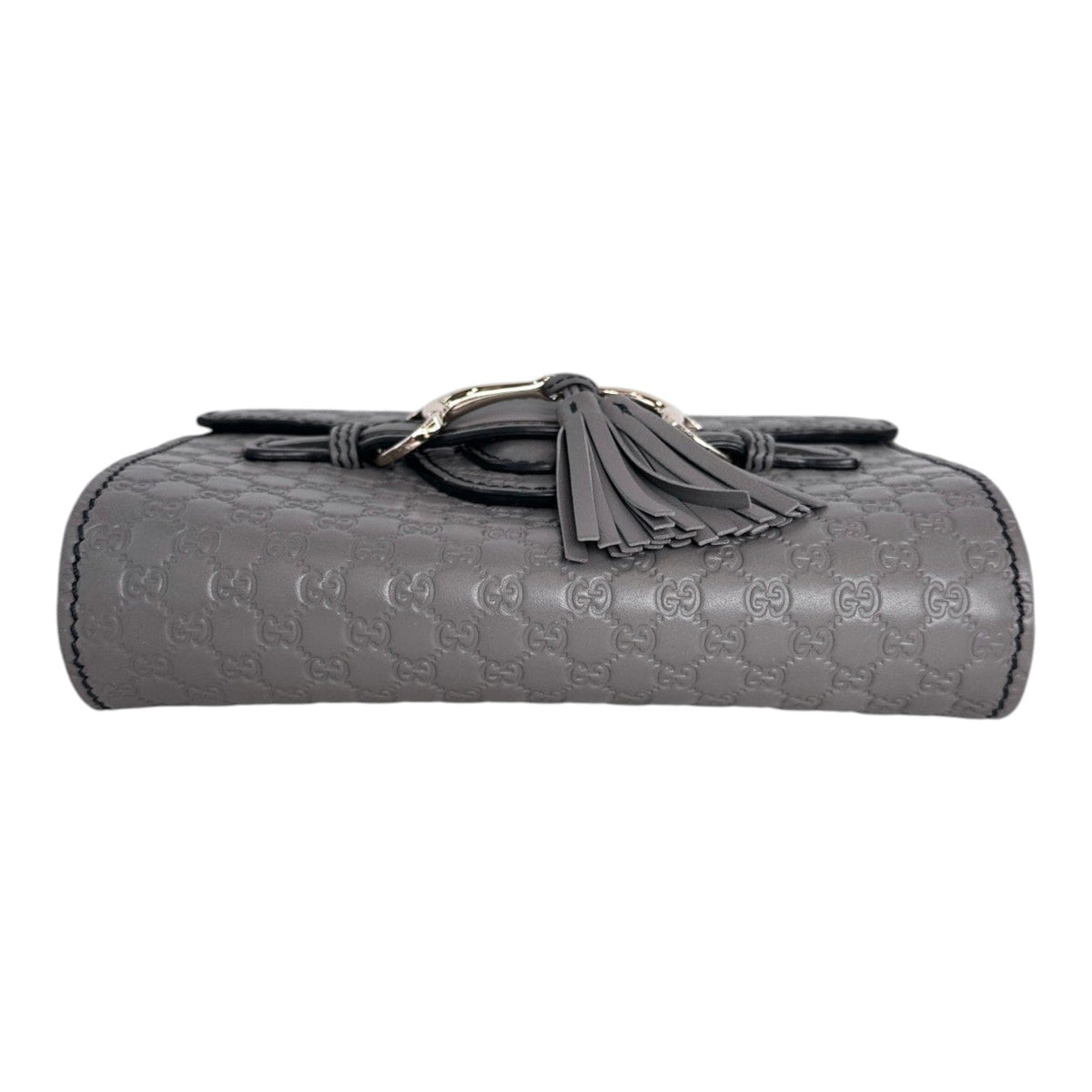 Gucci Gucci Grey Guccissima Bag