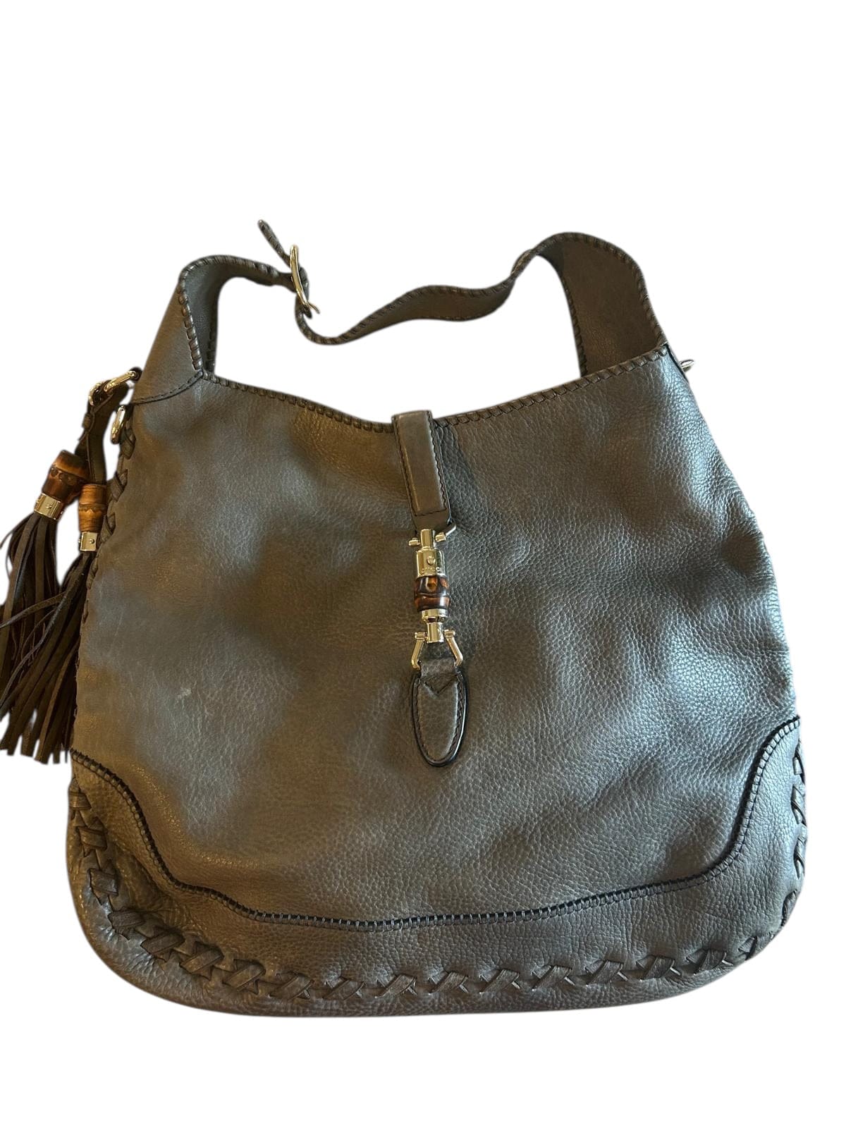 Gucci Gucci Jackie Grey Hobo