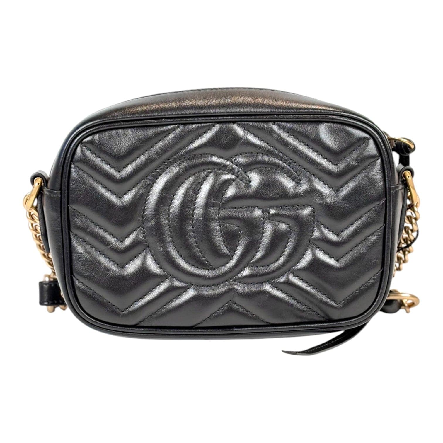 Gucci Gucci Marmont Camera Mini Black Bag