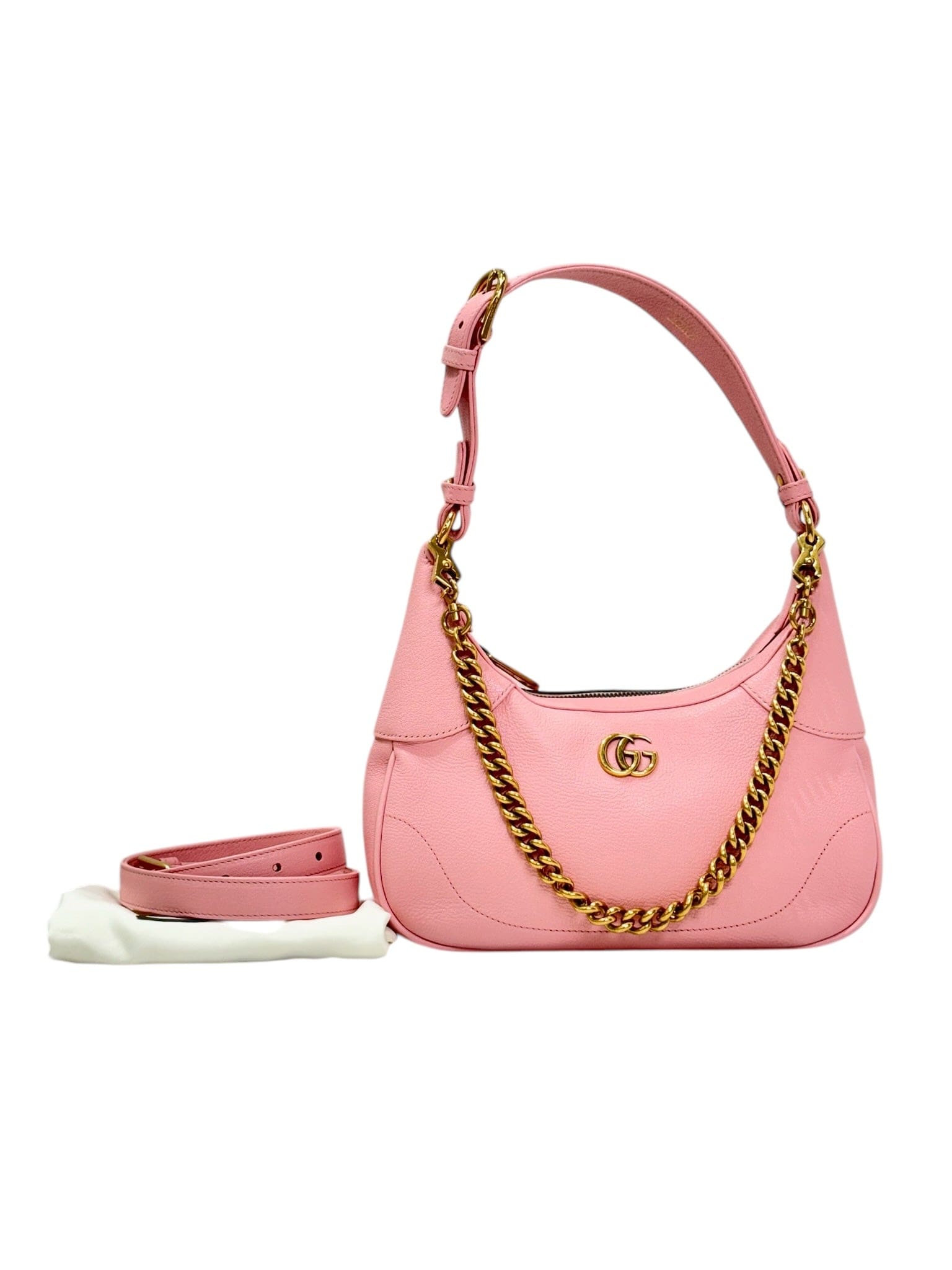 Gucci Gucci Pink Hobo Bag