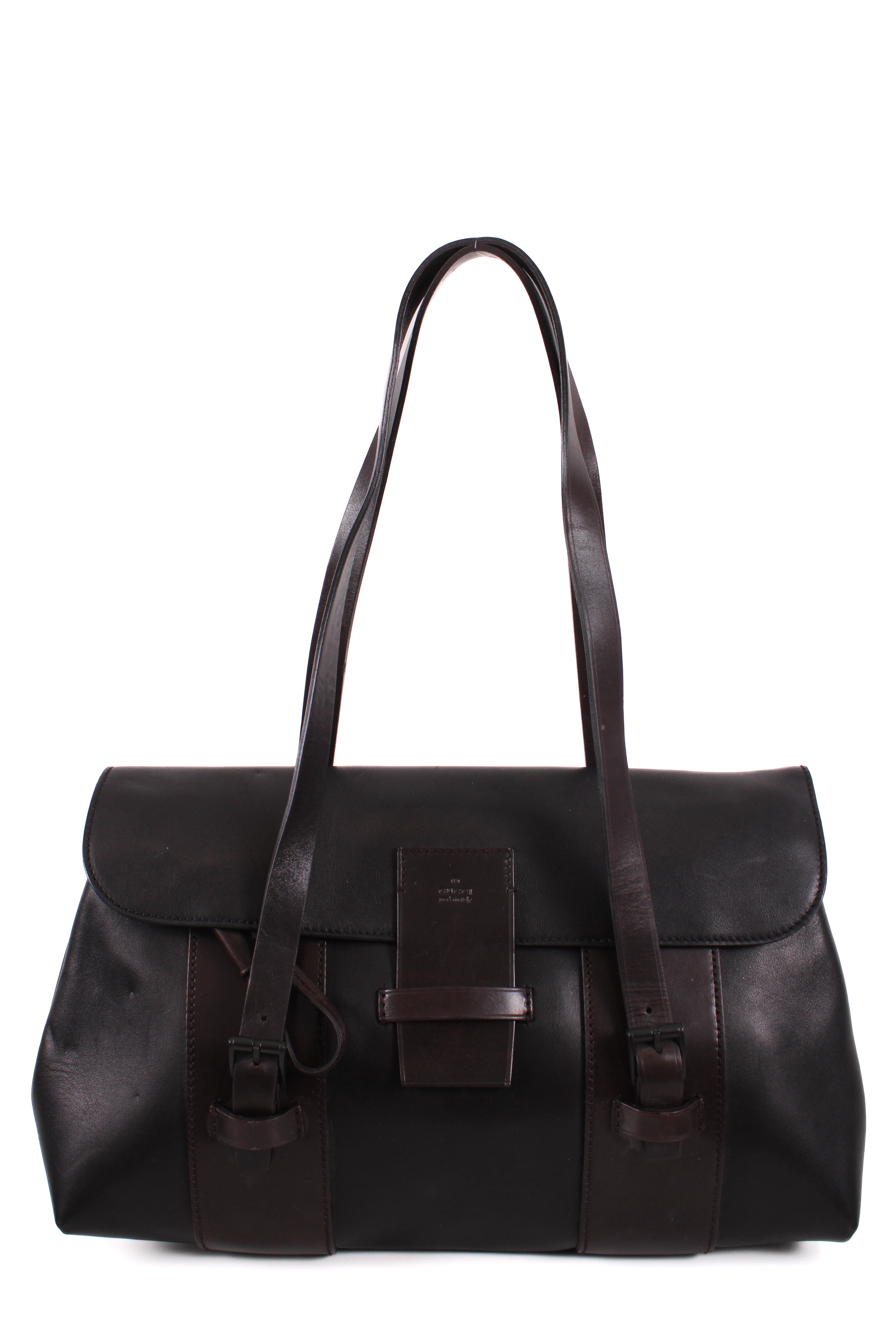 Gucci Gucci Shoulder Bag Black/ Brown