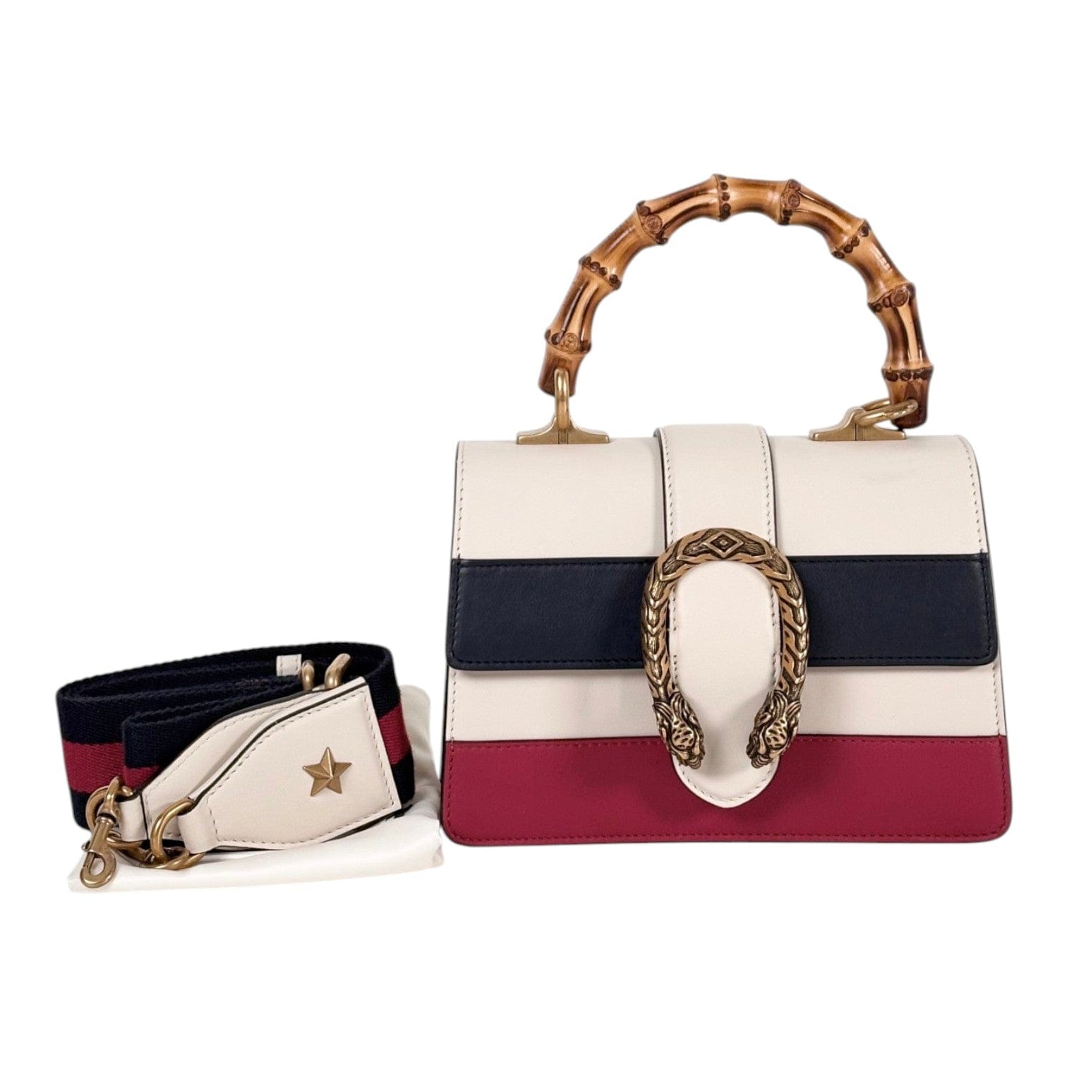 Gucci Gucci Small Dionysus Top with Bamboo Handle Bag