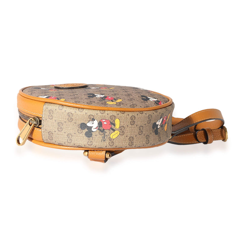 Gucci Pochette Mickey Mouse Micro GG Brown Crossbody Bag Rectangle @ 3 –  haibanya.com