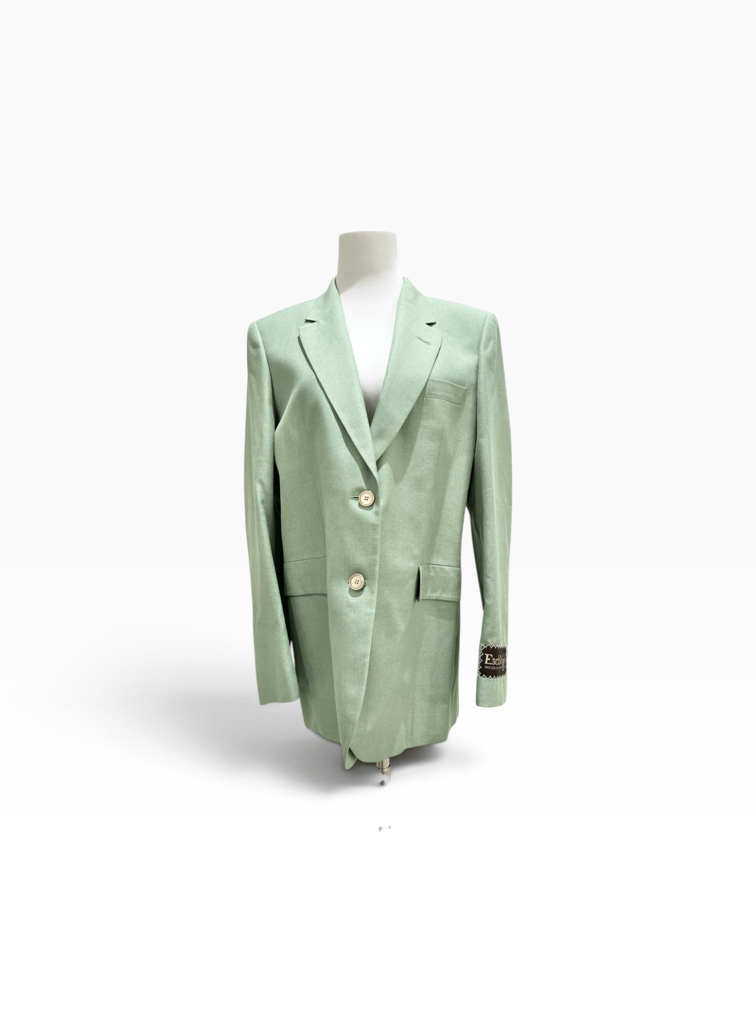 Gucci Gucci Green Single-breasted Blazer #42