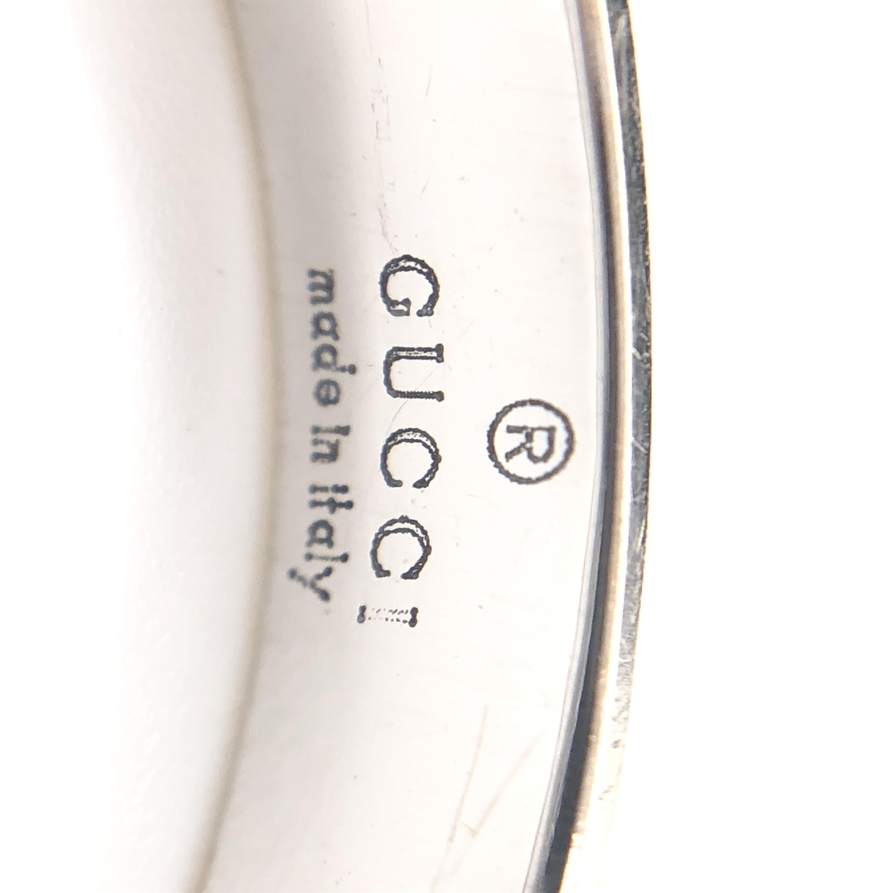 Gucci Gucci Icon Ring, WG750, 3.4g, US Size 6 ALC3266