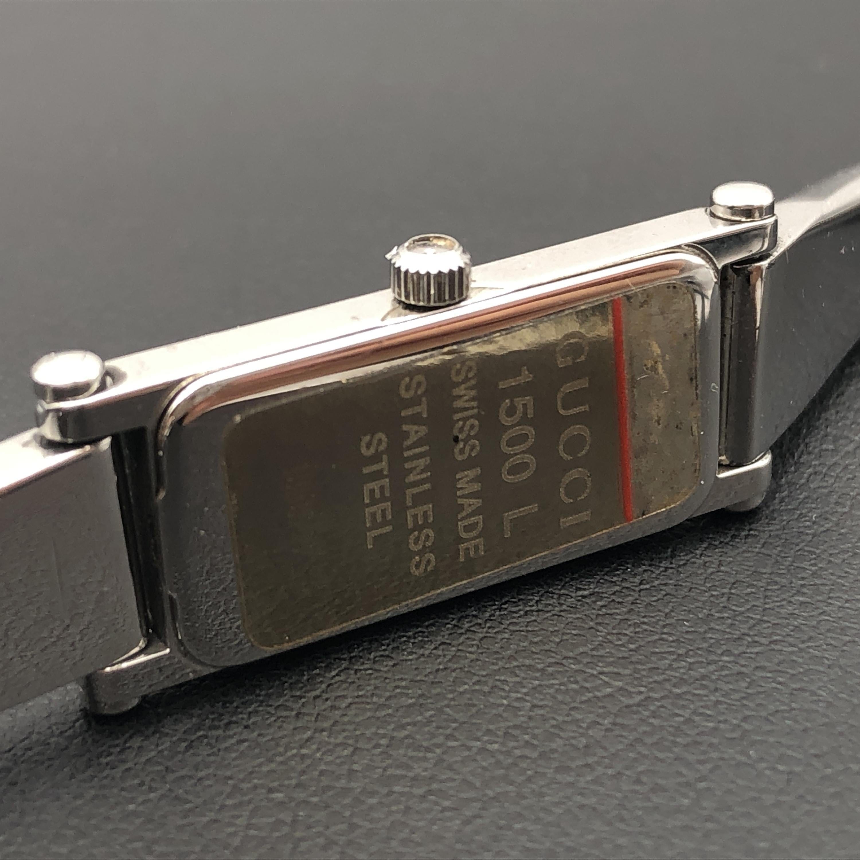 Gucci Gucci Silver Dial Watch, Quartz, SS ALC3378