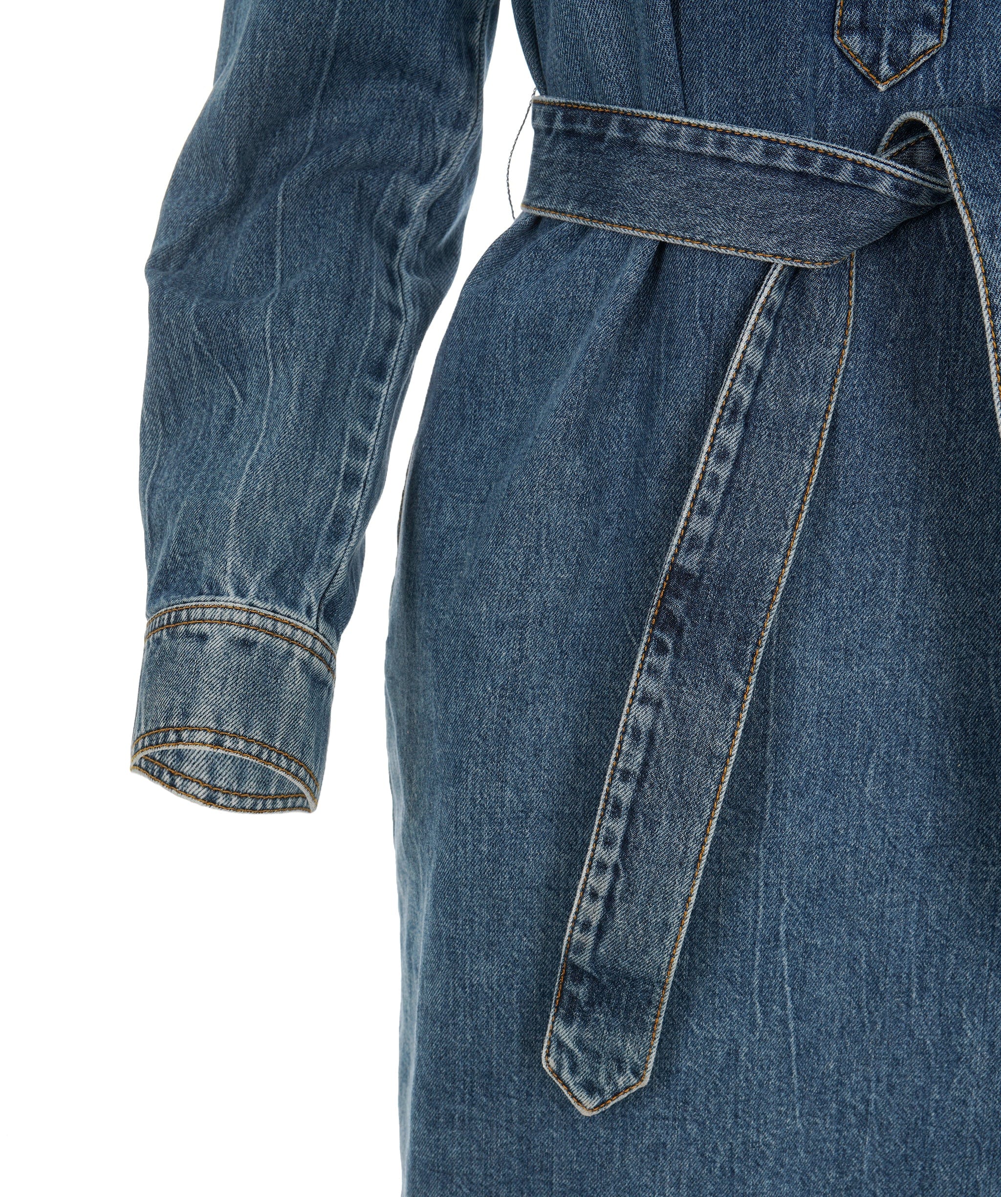 Gucci Gucci Denim Horsebit Midi Dress ALL1060