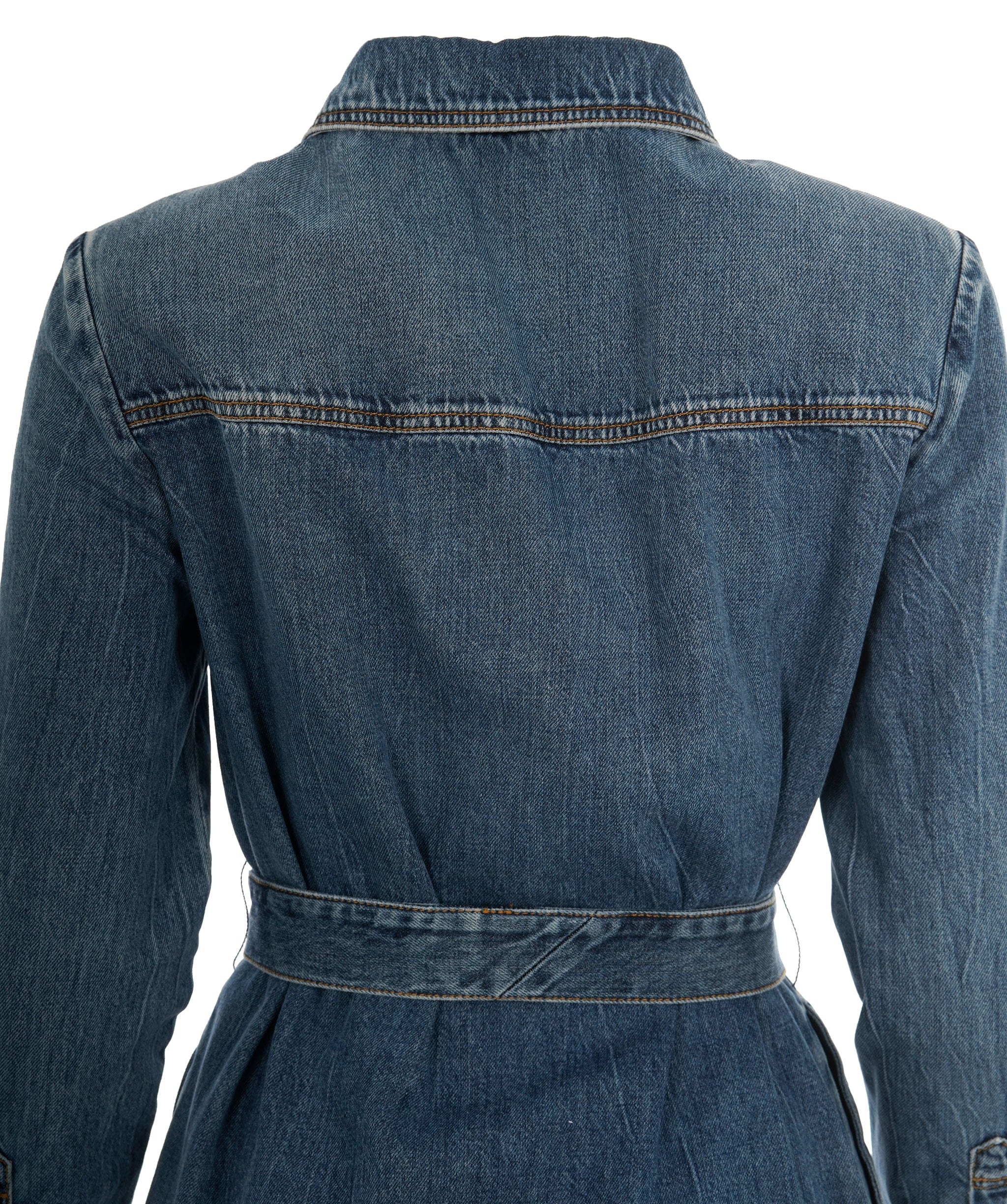 Gucci Gucci Denim Horsebit Midi Dress ALL1060