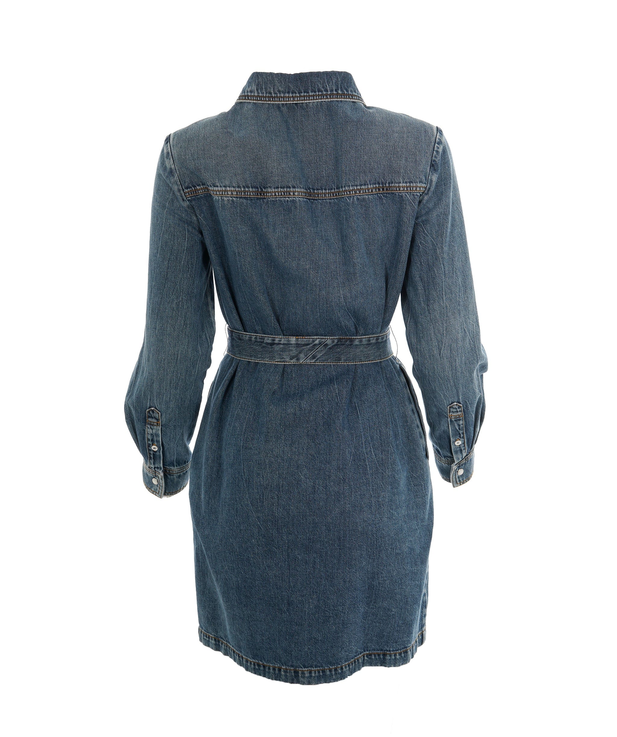 Gucci Gucci Denim Horsebit Midi Dress ALL1060