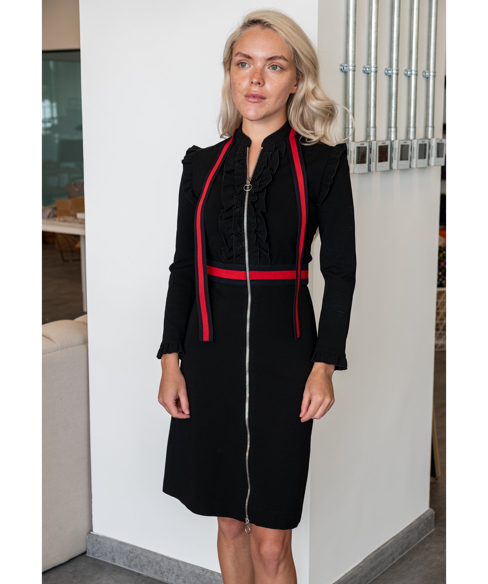 Gucci Gucci Dress Black with red RJC3200