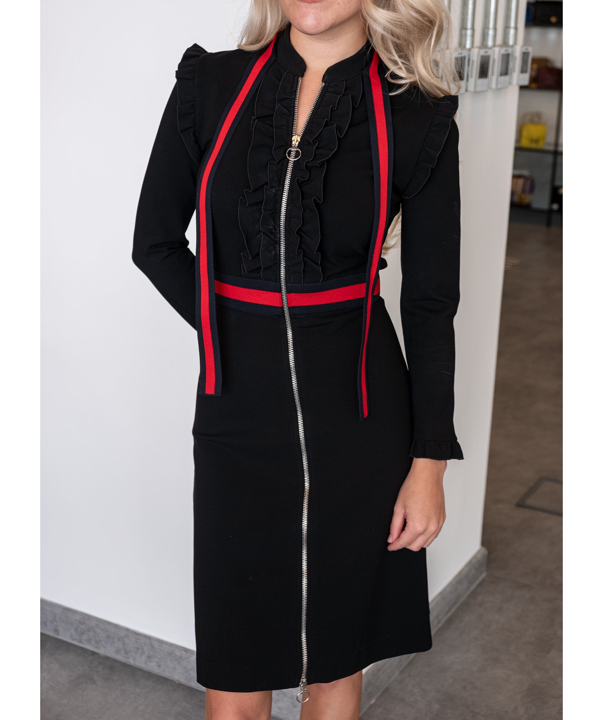 Gucci Gucci Dress Black with red RJC3200