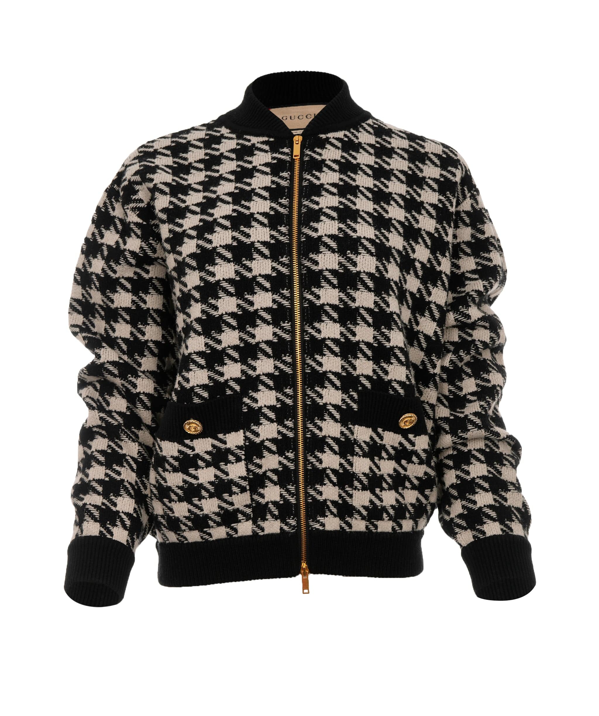 Gucci Gucci Houndstooth Bomber Jacket M ALC2732