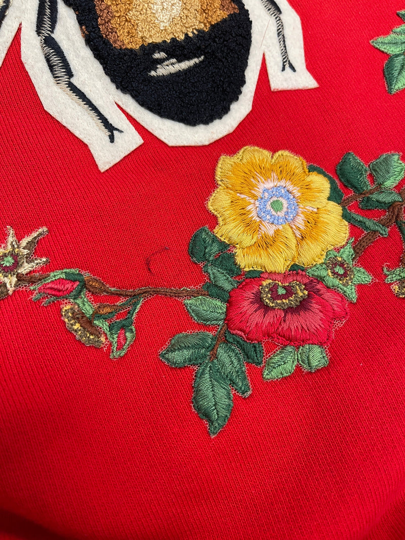 Gucci hot sale embroidered sweater