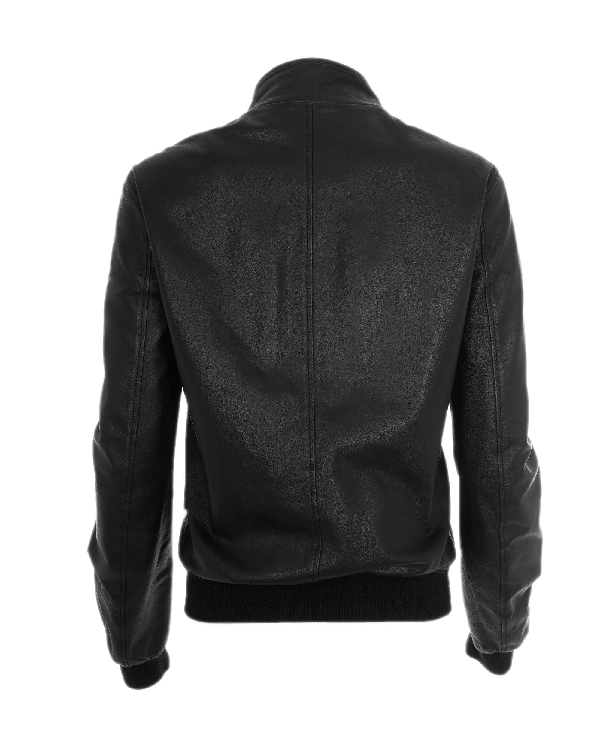 Gucci Gucci Leather bomber jacket  ALL0684
