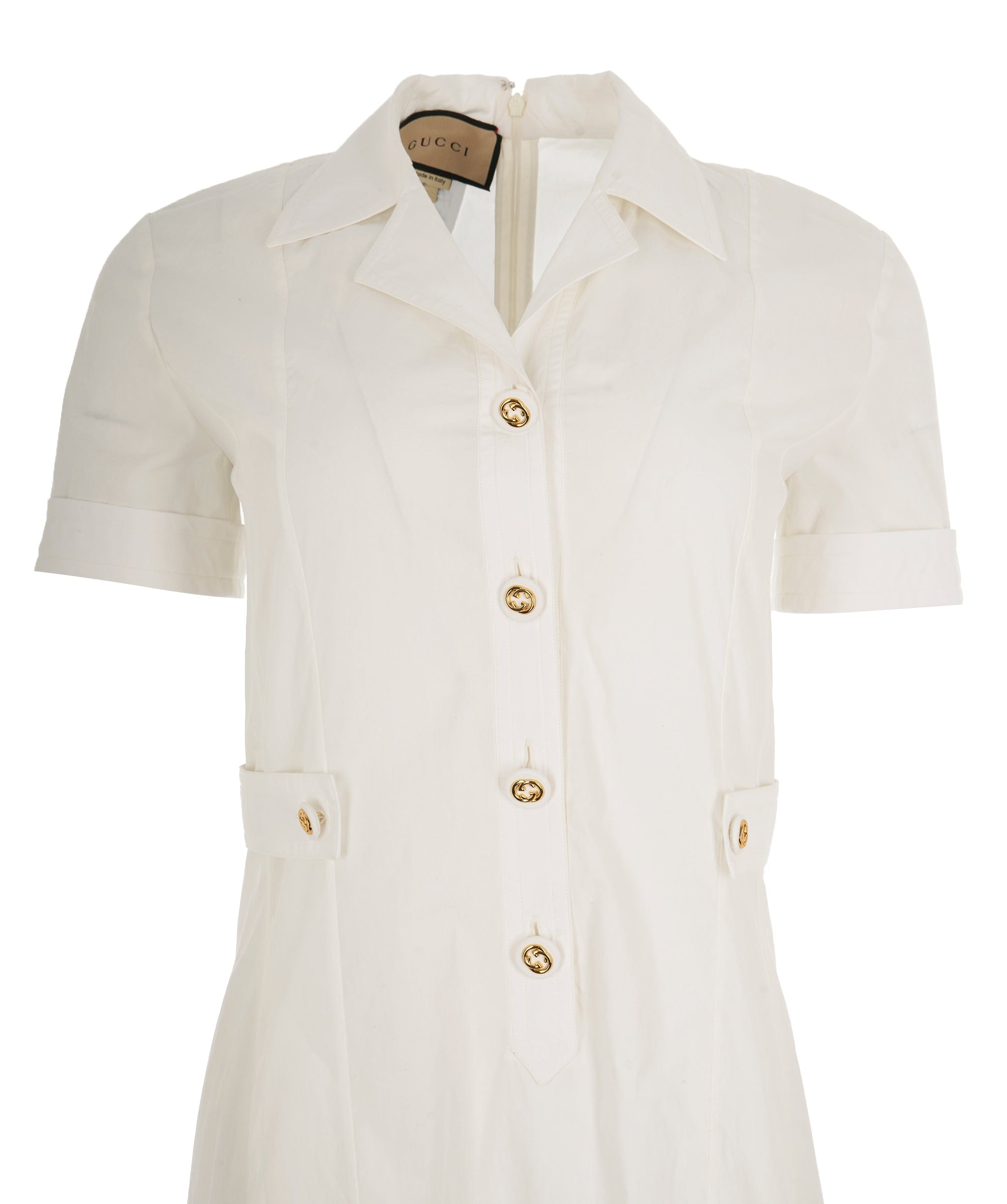 Gucci Linen GG White Maxi Dress ALL1071 – Luxury Promise