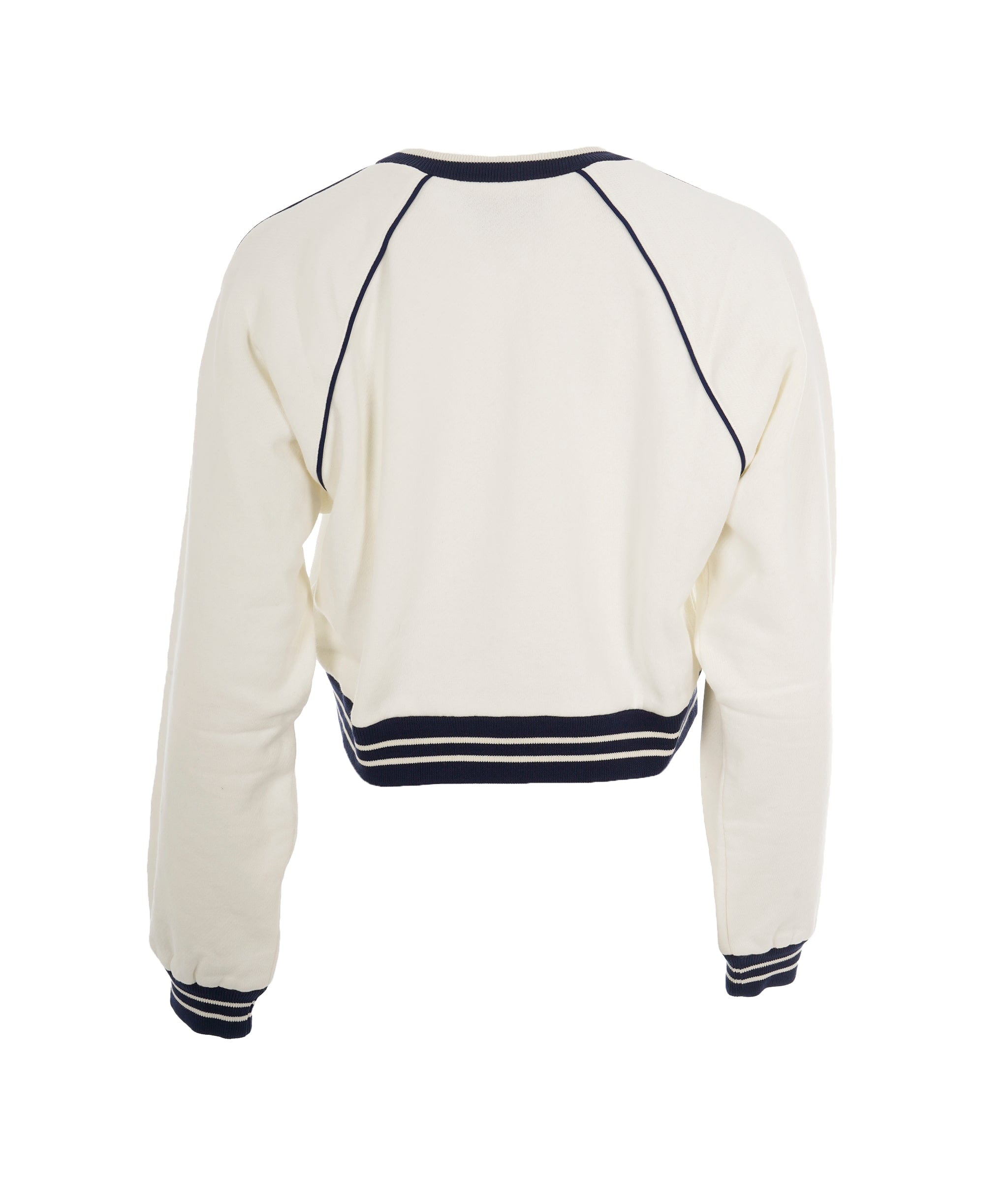 Gucci Gucci Navy and White Crewneck Jumper  ALL1069