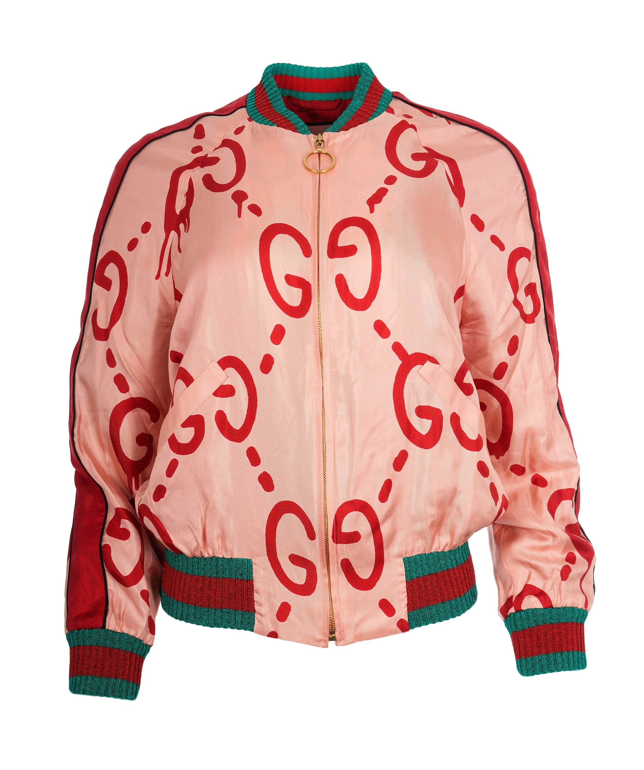 Gucci Gucci Red Pink GG Bomber  ALC1093