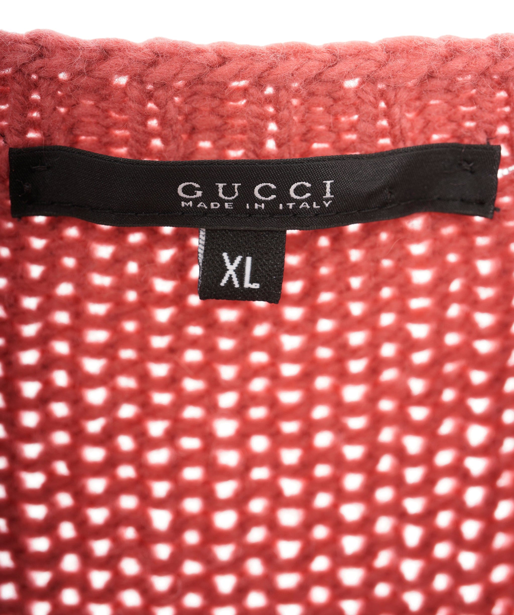 Gucci Gucci Salmon Pink Knit Jumper Size XL AGC1648