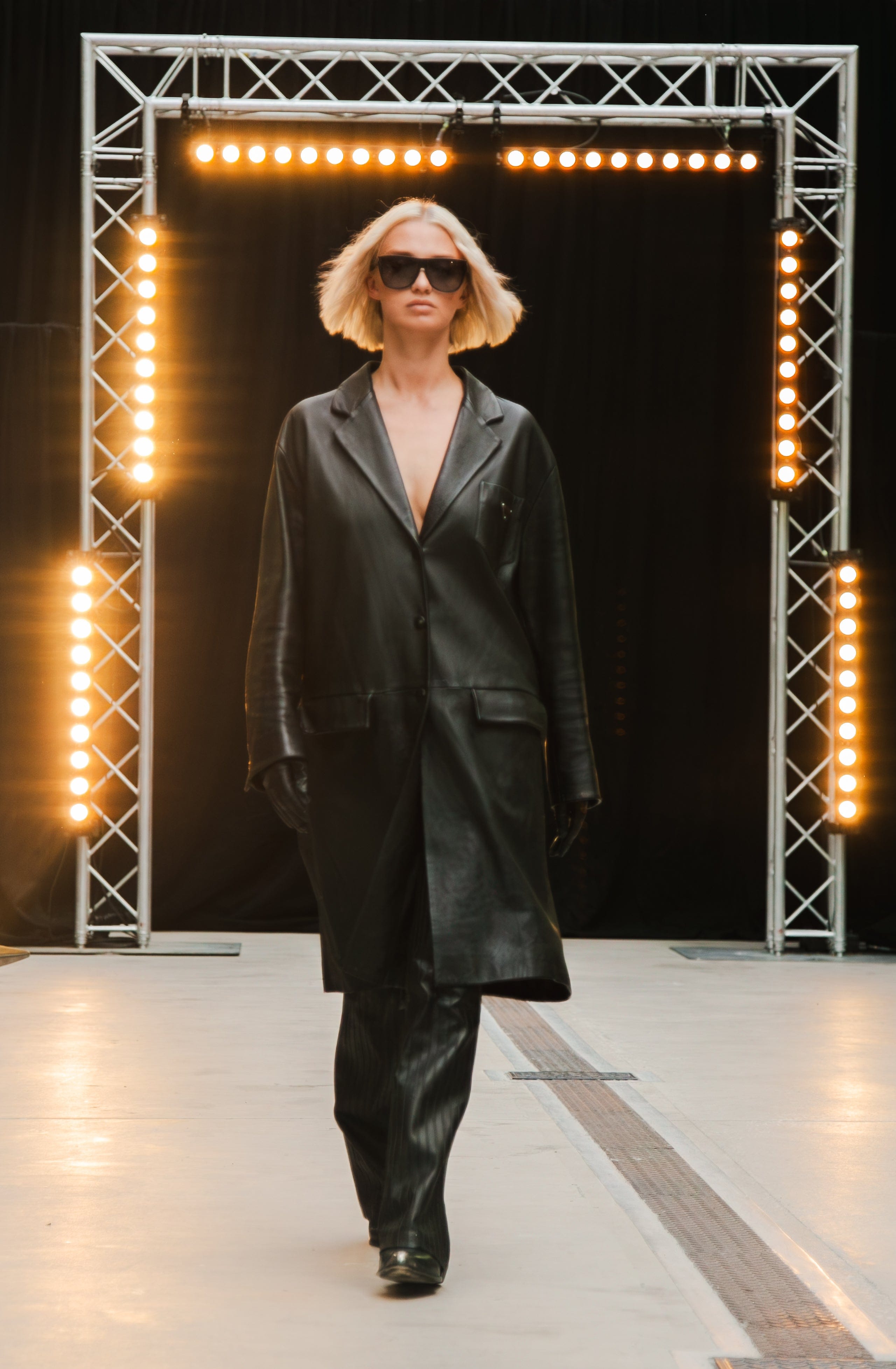 Gucci Gucci Tom Ford Leather Trousers Black 42