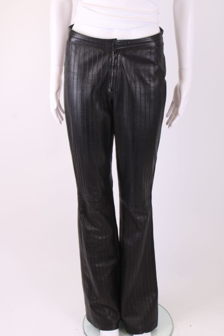 Gucci Gucci Tom Ford Leather Trousers Black 42