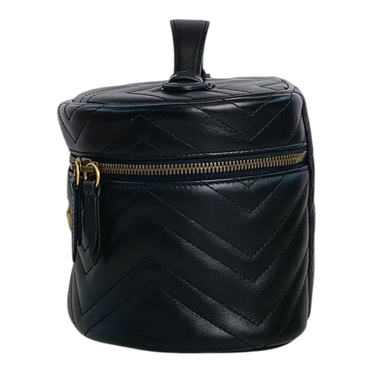 Gucci Gucci Black GG Marmont Vanity Case