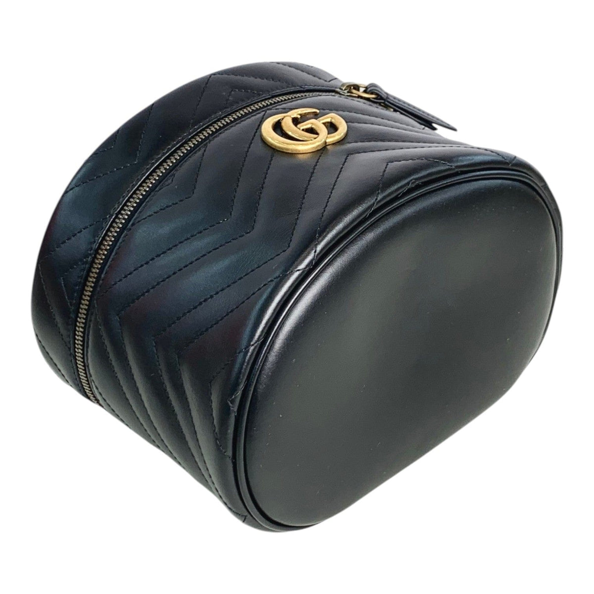 Gucci Gucci Black GG Marmont Vanity Case