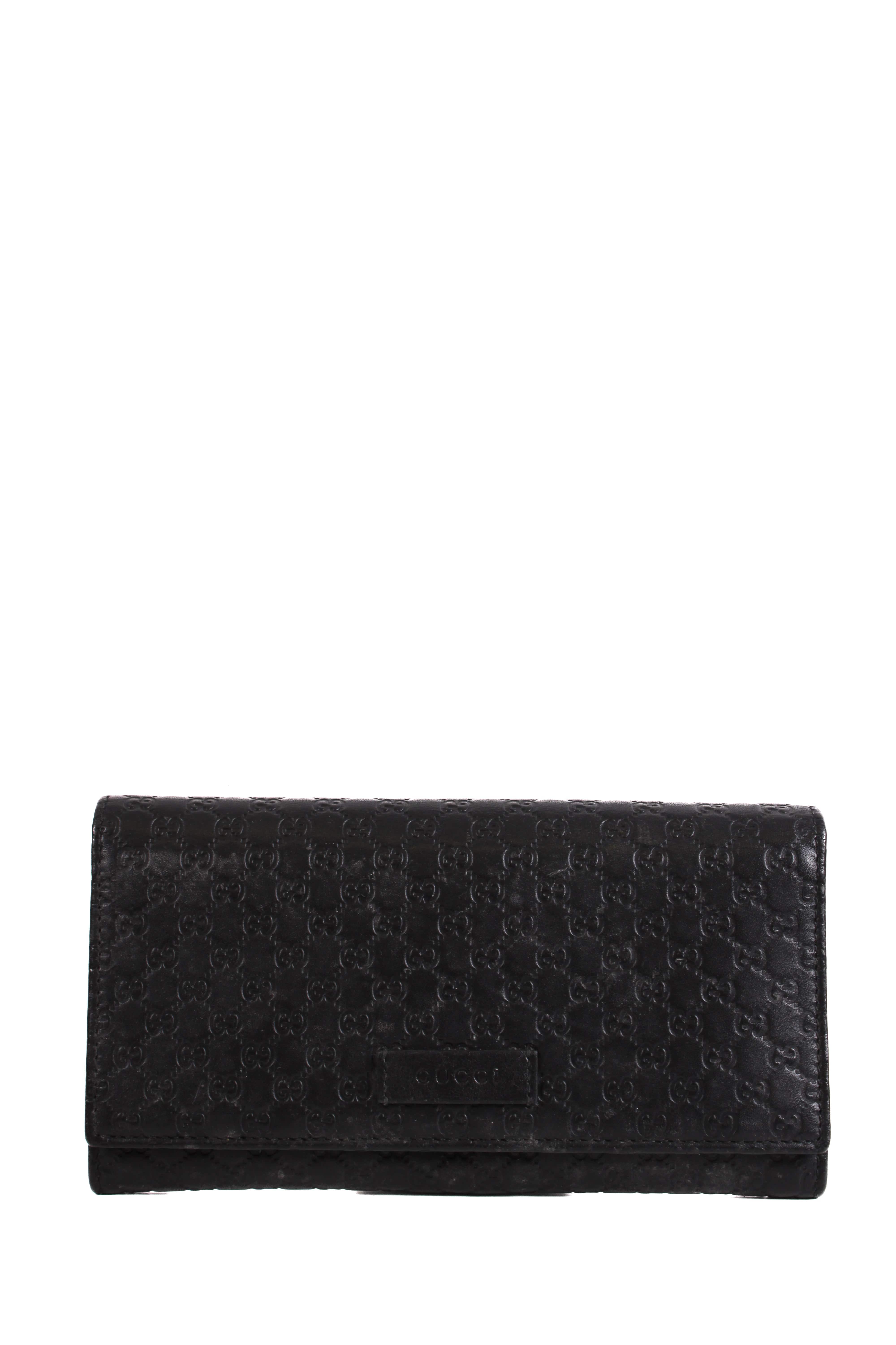Gucci Gucci GG Supreme Embossed  Long Wallet