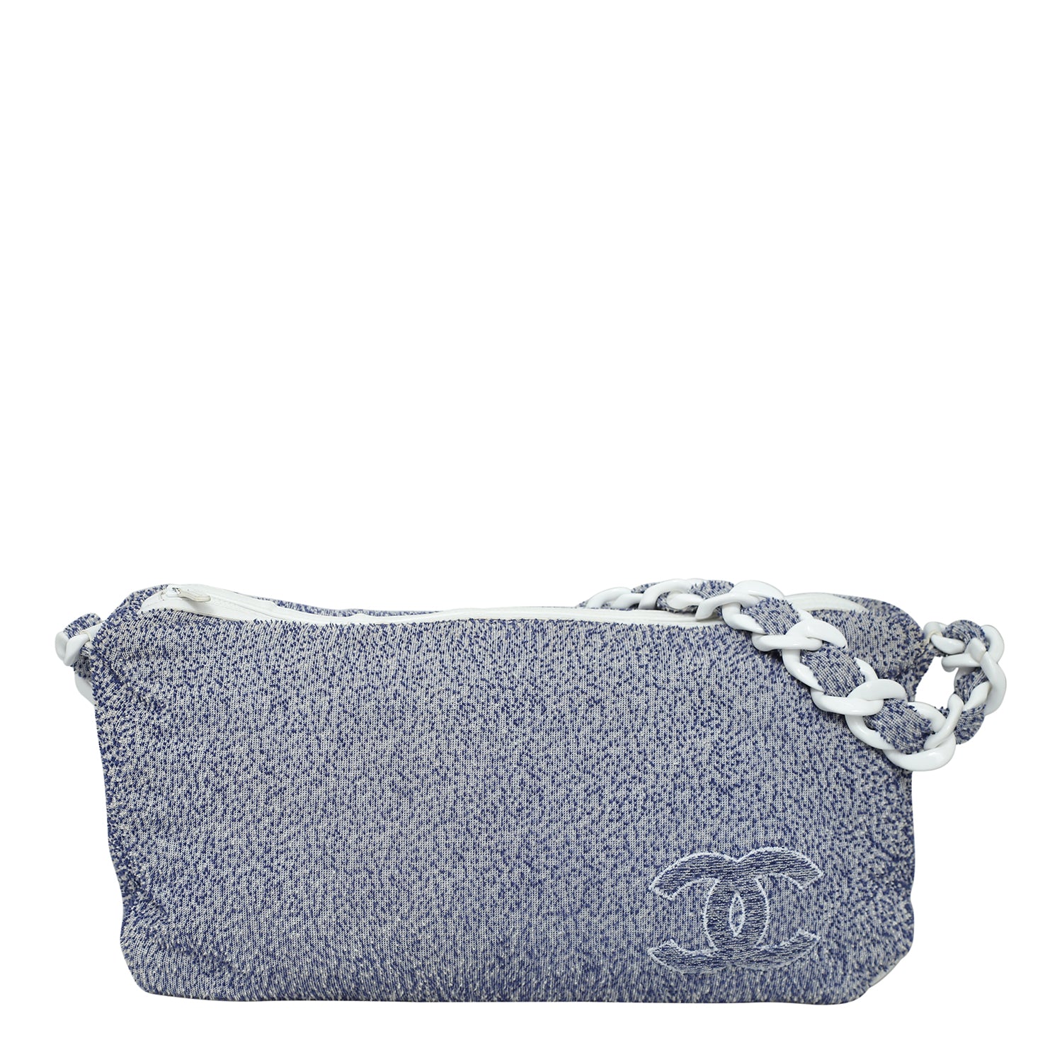 Chanel Terry Cloth Towel Travel Bag CHA09568B
