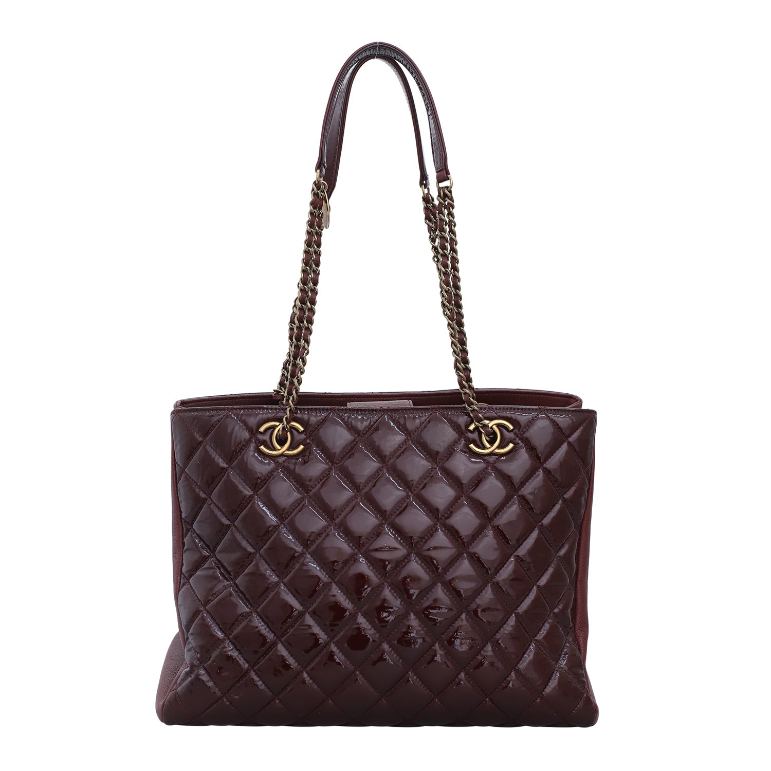 Chanel Patent Paris-Salzburg Eyelet CC Tote CHA10110B