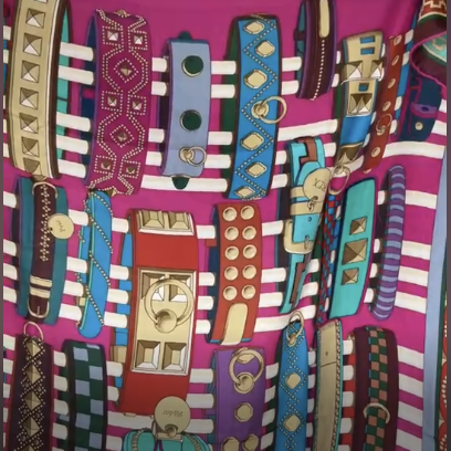 Hermès Châle 140 cashmere scarf ALC3611