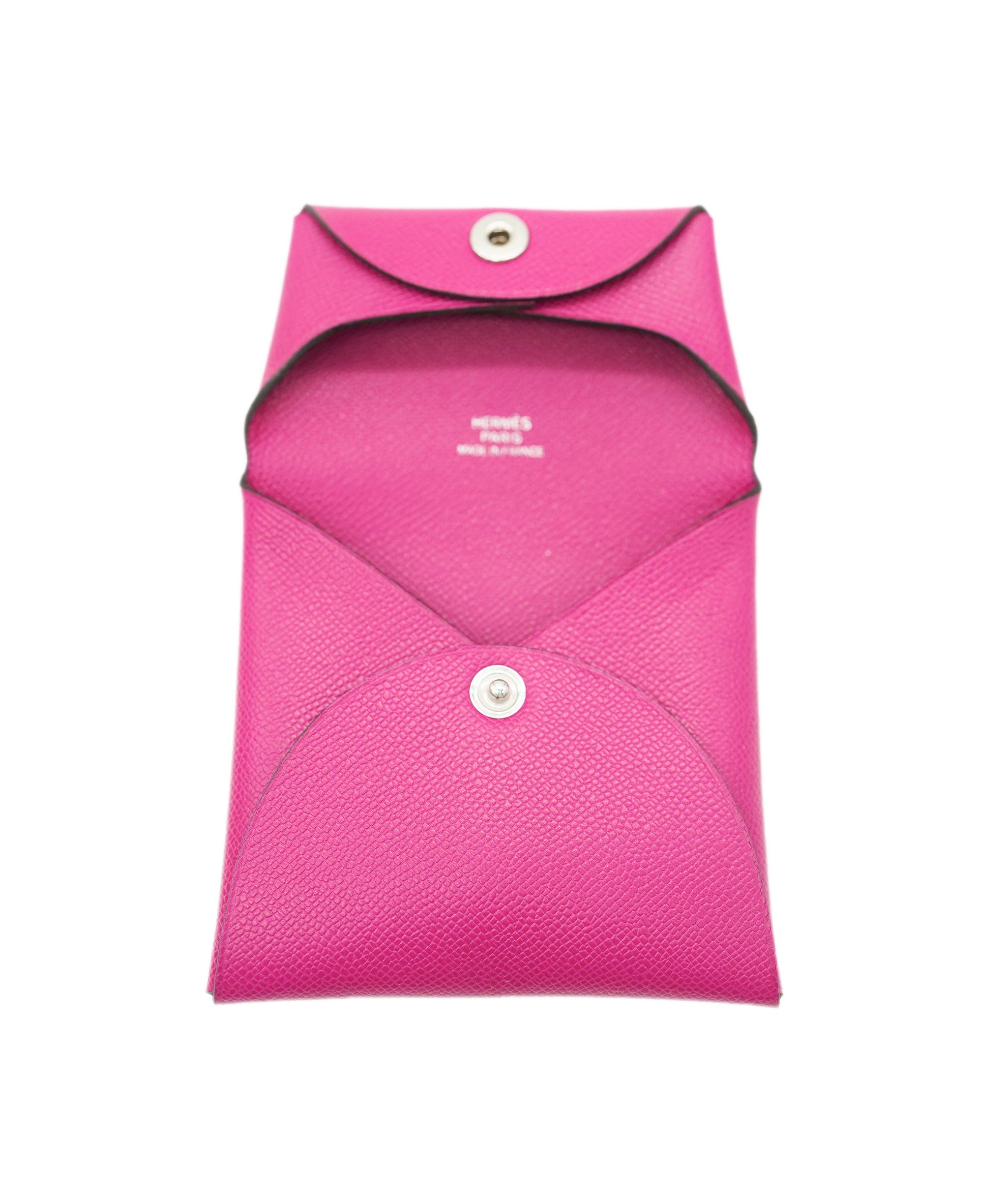 Hermès DO NOT LIST Hermès  Bastia Coin Purse - Magenta ALC2155