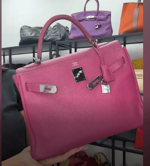 Hermes H26030760 Hermes Kelly 32 Tosca Togo