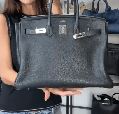 Hermes H26041082 Hermes Birkin 35 Black Togo